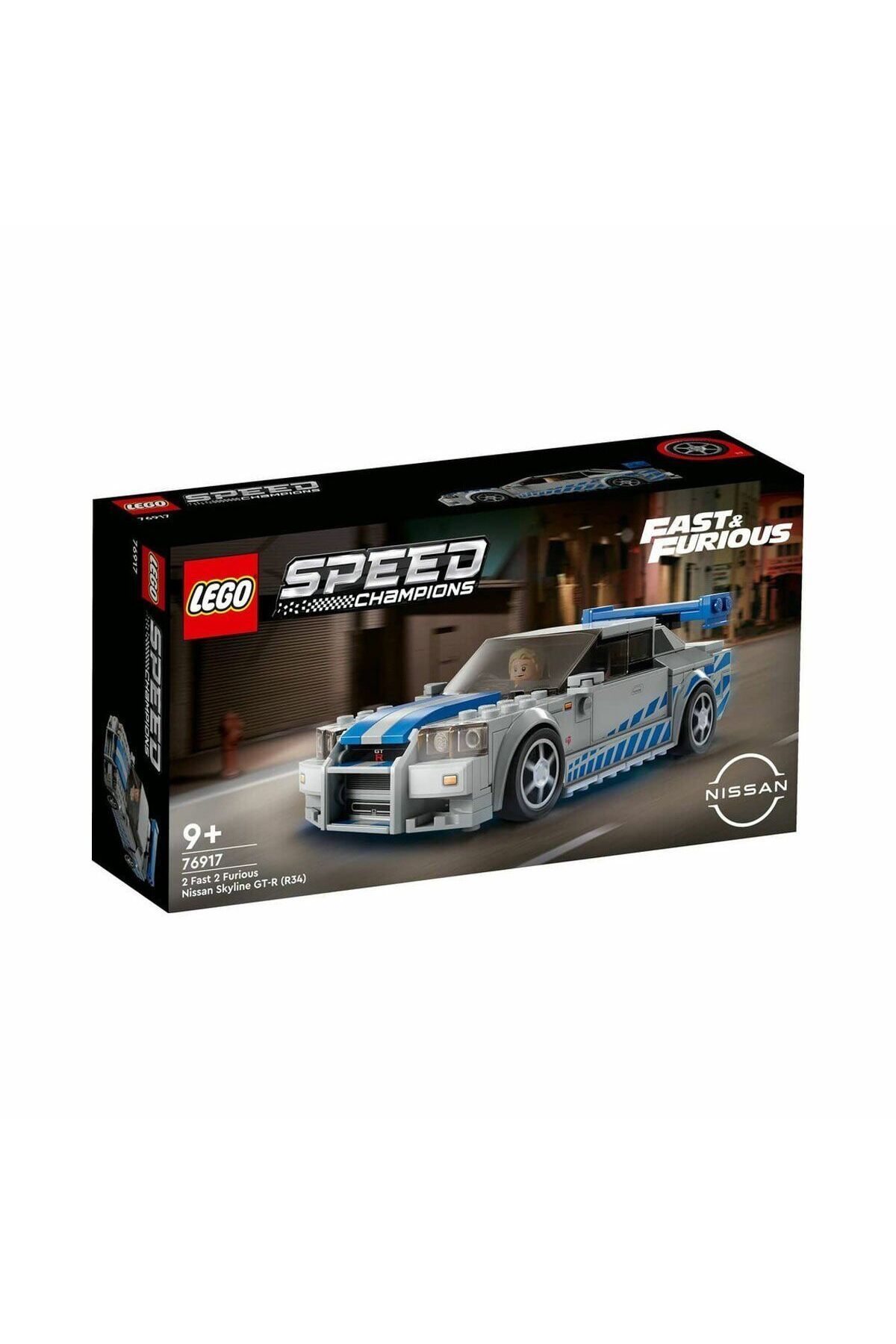 Easy Tedarik 76917 Lego Speed Champ. Fast and Furious Nissan Skyline GT-R 319 parça +9 yaş