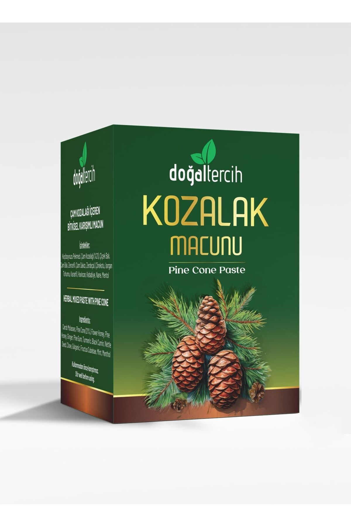Doğal Tercih Doğaltercih Kozalak Macunu , Katkısız Doğal İçerikli Çam Kozalağı Macunu 240 gr