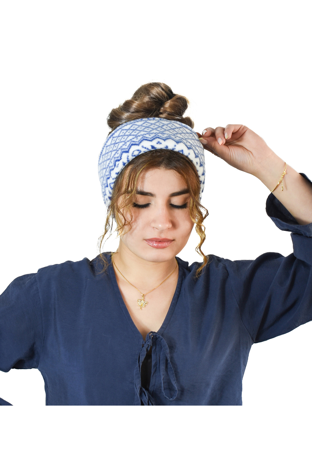 Özgüner Oyuncak-Γυναικεία κορδέλα μαλλιών Soft Fleece |   Σε κρύο και στις στιγμές περιποίησης σας 3