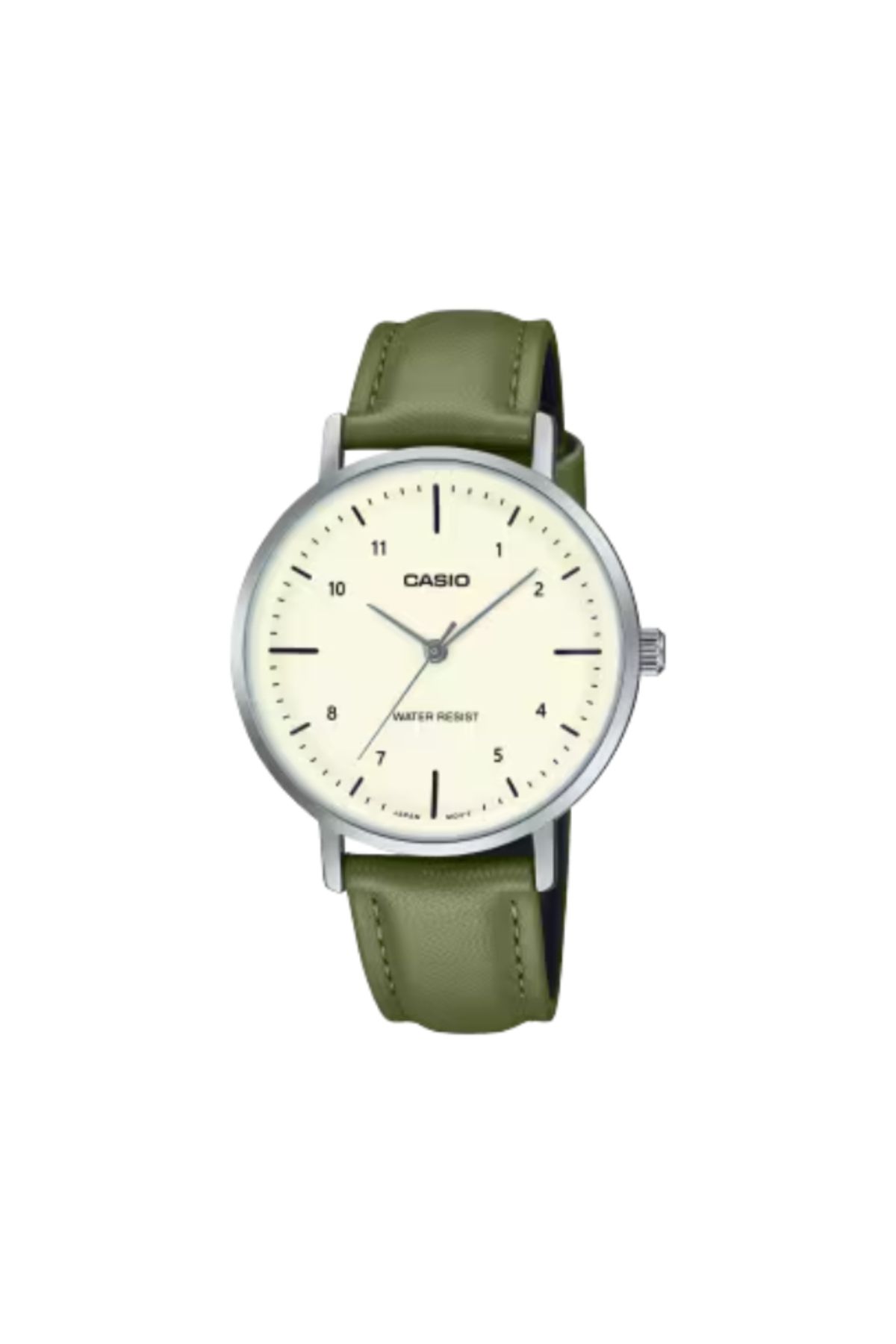 Casio-CASIO Women's Analog Beige Dial Watch - LTP-VT03L-3BDF 1