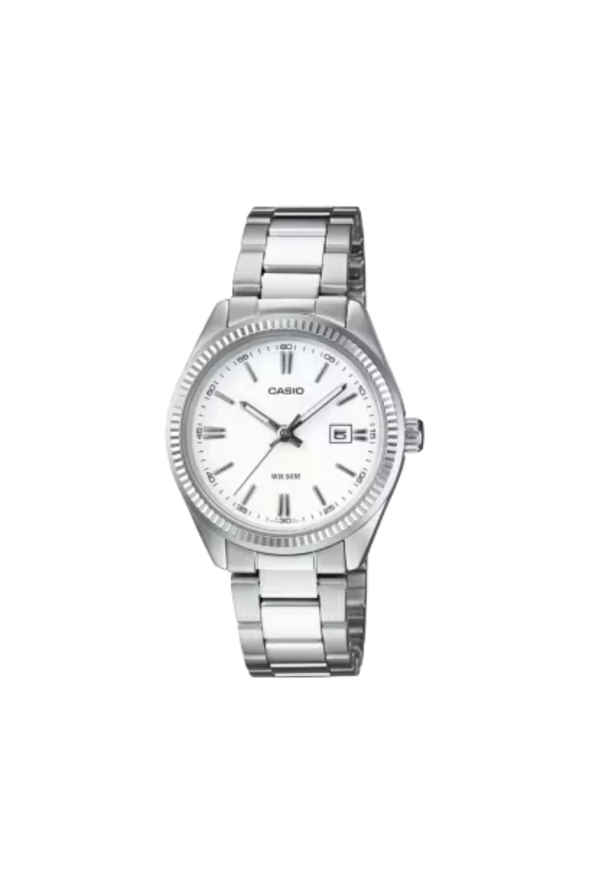 Casio-CASIO Women's Analog White Dial Watch - LTP-1302D-7A1 1