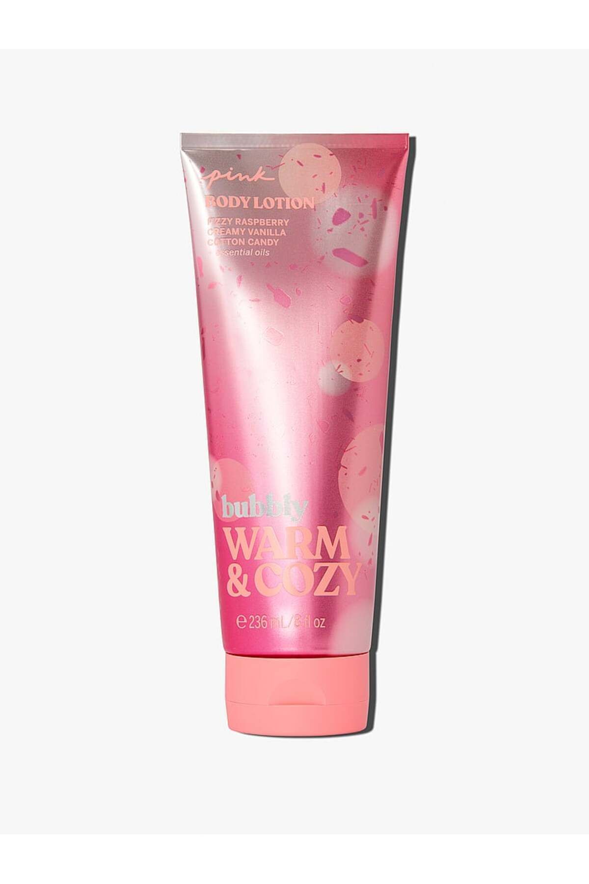 کرم بدن لوسیون گرم و دنج حباب PINK