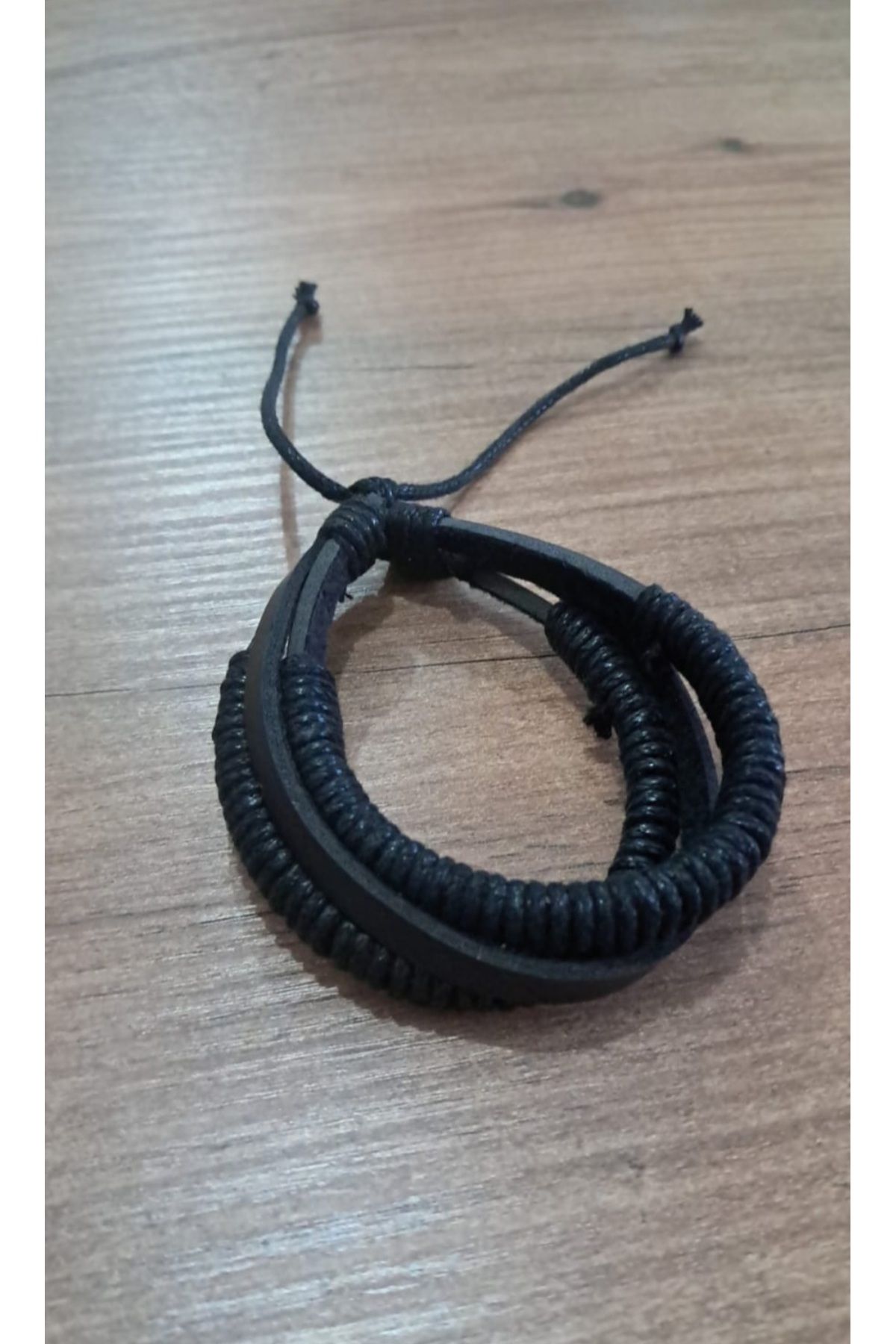 Store Ayarlanabilir Deri Bileklik
