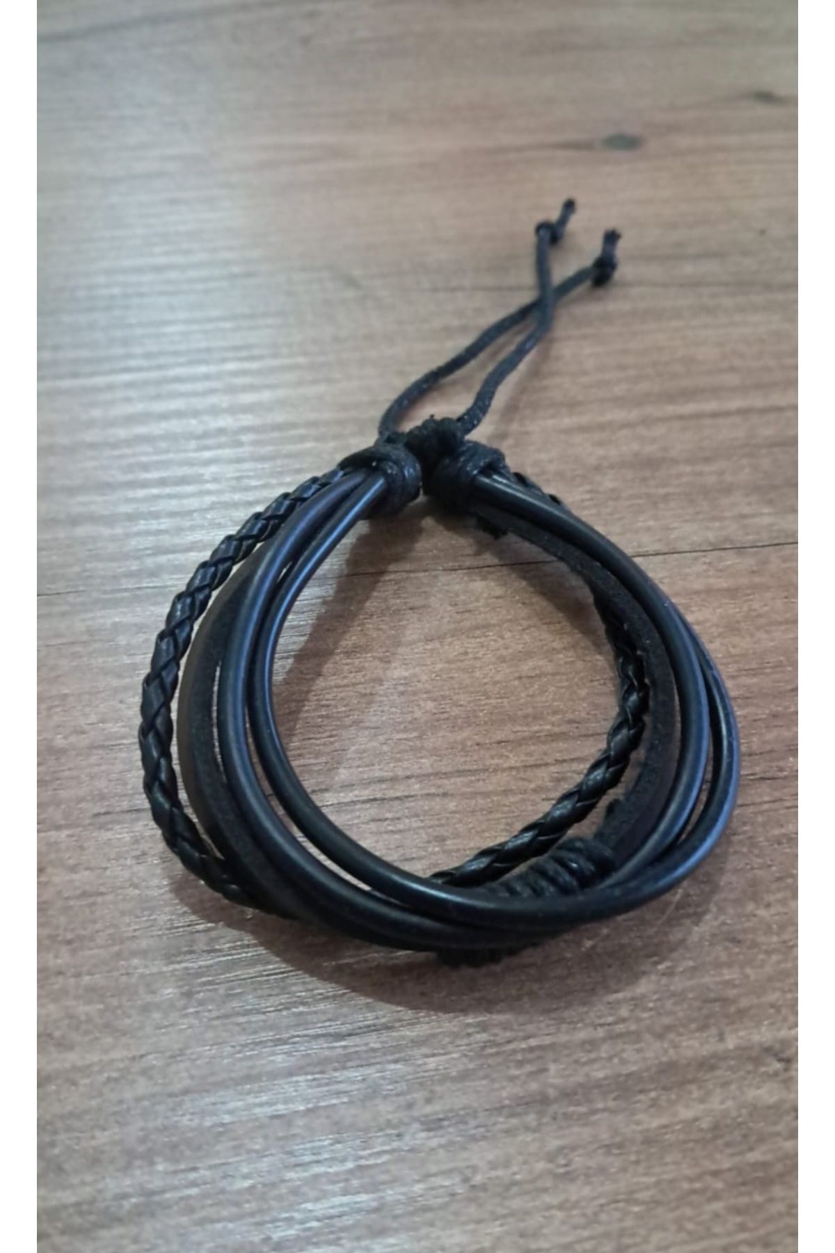 Store Ayarlanabilir Deri Bileklik