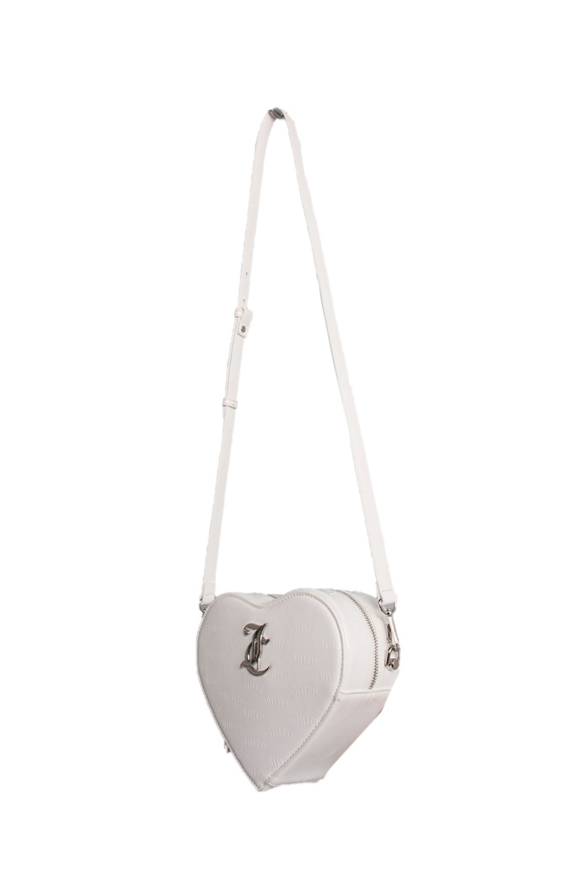 Juicy Couture Kadın Juicy Kalp Omuz Çantası - Ekru