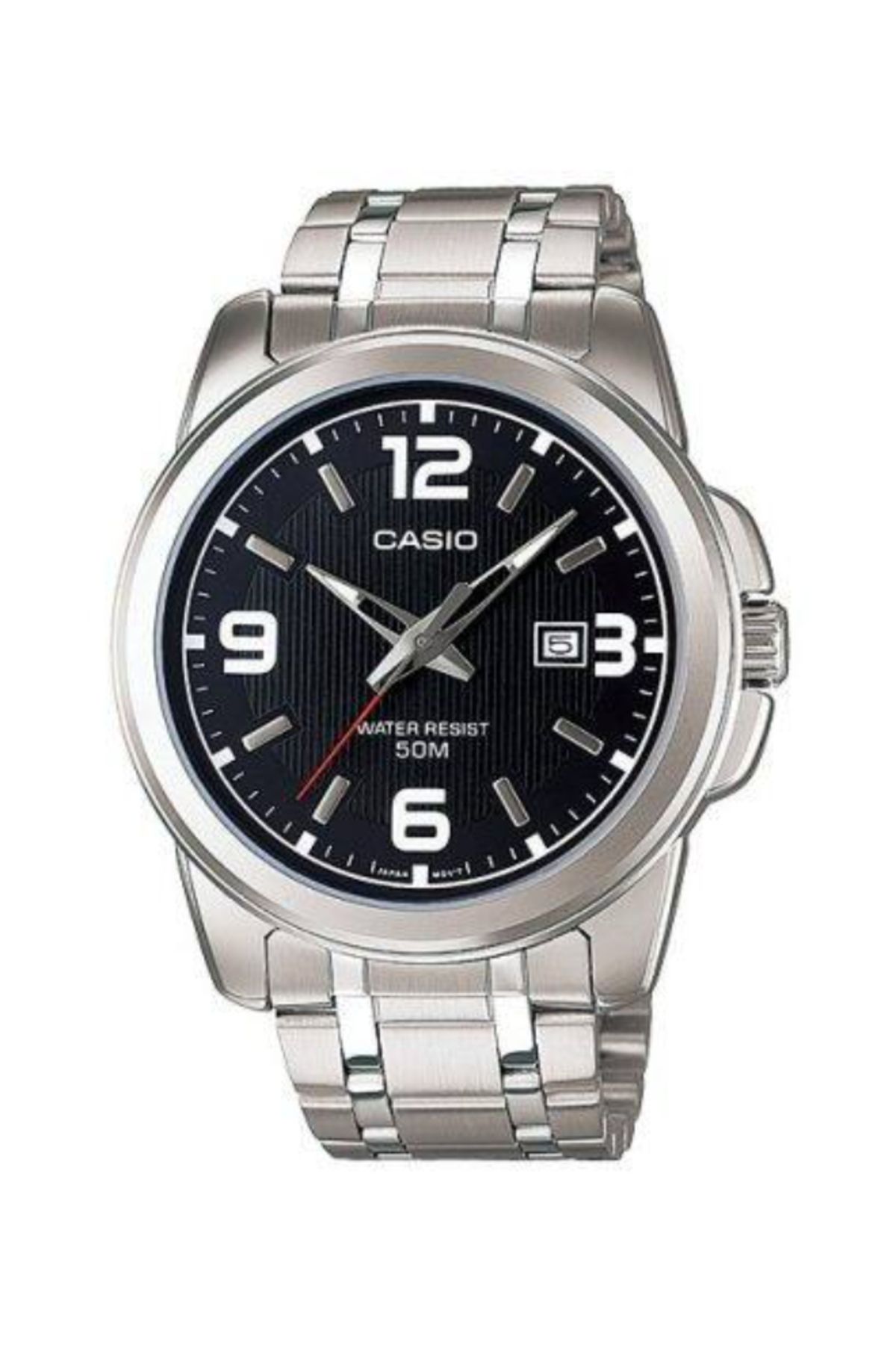 Casio-CASIO Women's Analog Black Dial Watch - LTP-1314D-1A 1