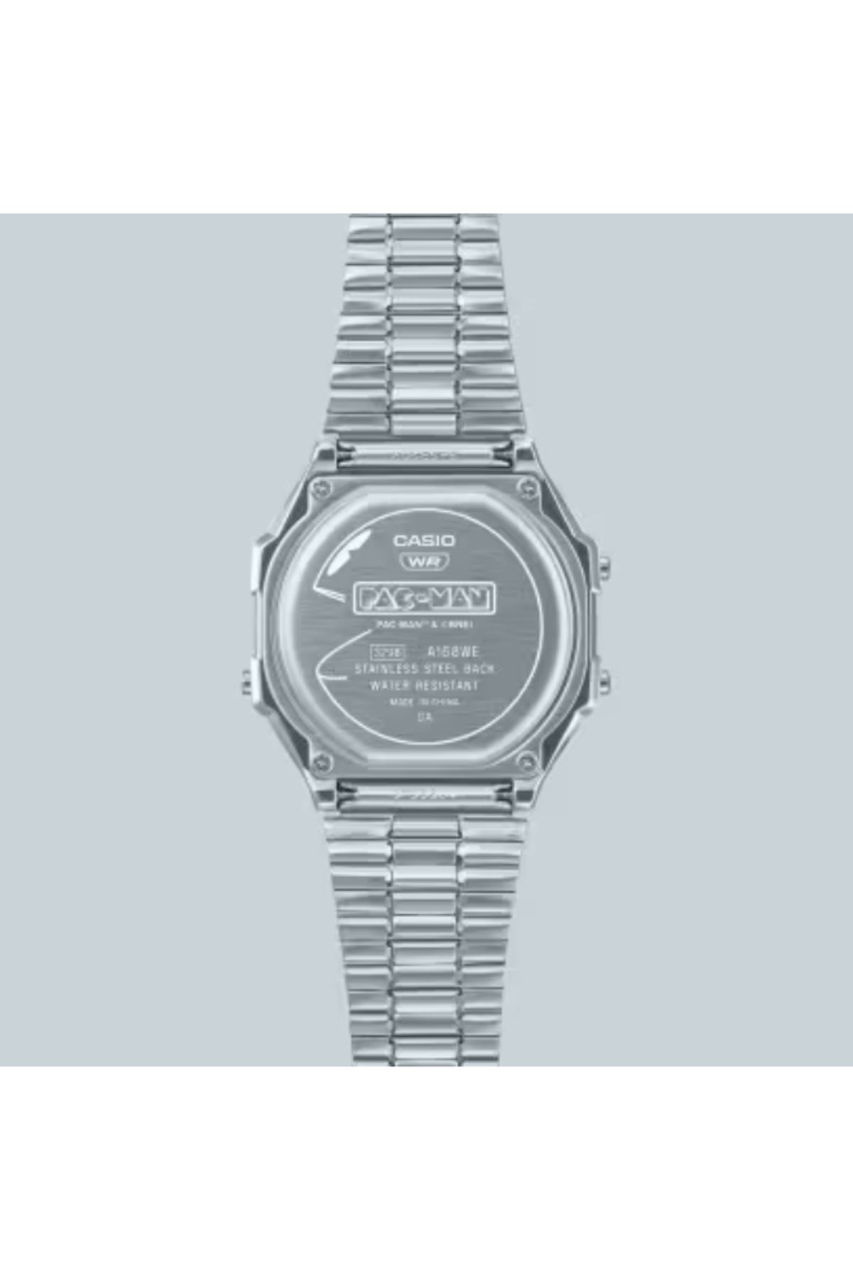 Casio-CASIO Unisex Digital Grey Dial Watch - A168WEPC-7ADR 5