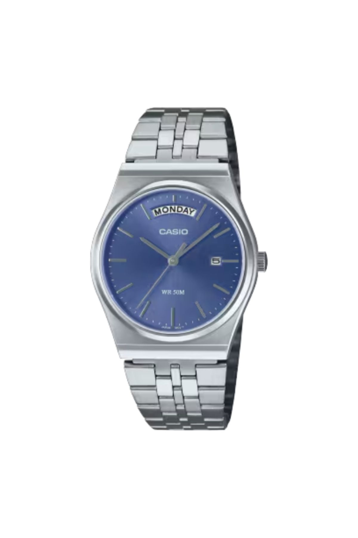 Casio-CASIO Men's Analog Blue Dial Watch - MTP-B146D-2AVDF 1