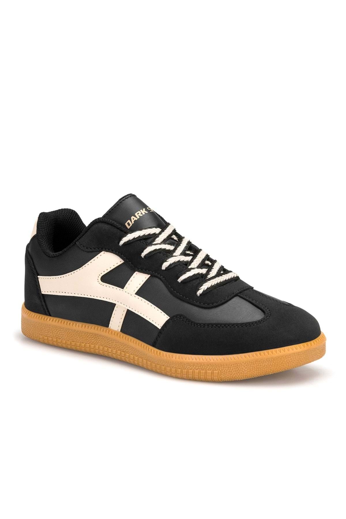 DARK SEER DS Ruby Siyah Bej Kadın Sneaker