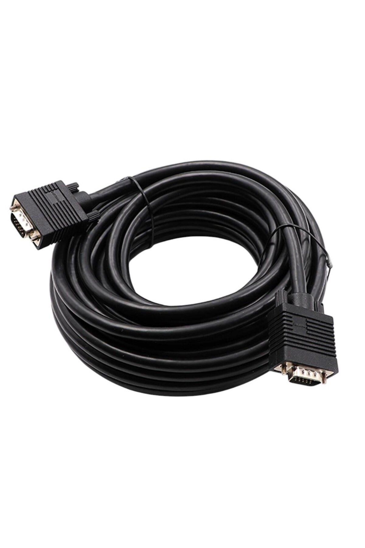 Powermaster SWV6139H/93 Siyah 3+6 Erkek-Erkek 15 Pin 10 Metre VGA Kablo