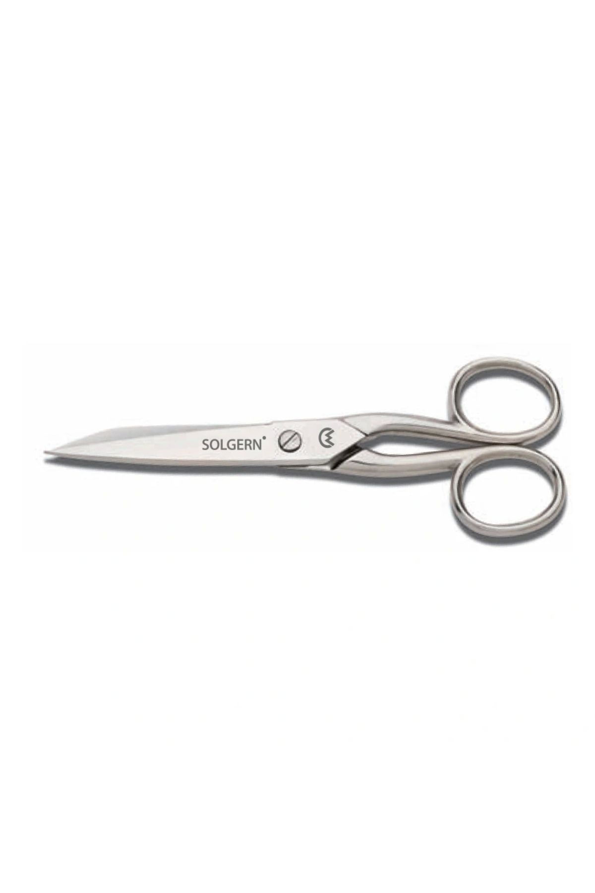OurStyles M-218 Sivri Uçlu İplik Temizleme Makası No: 5,5 inç / 13,97 cm - Nikel Kaplama