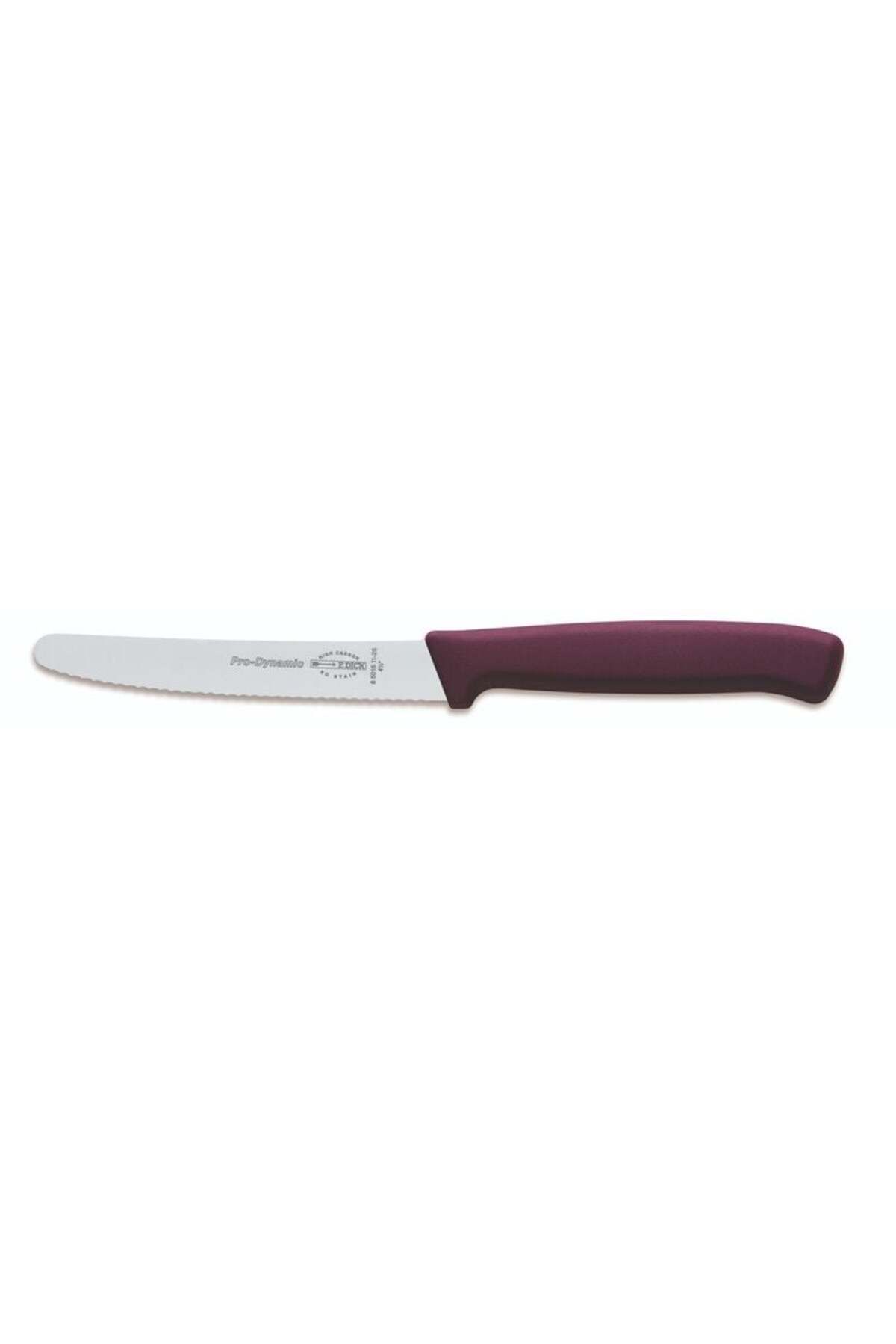 f.dick ProDynamic Çok Amaçlı Tırtıklı Bıçak 11 cm-Mor