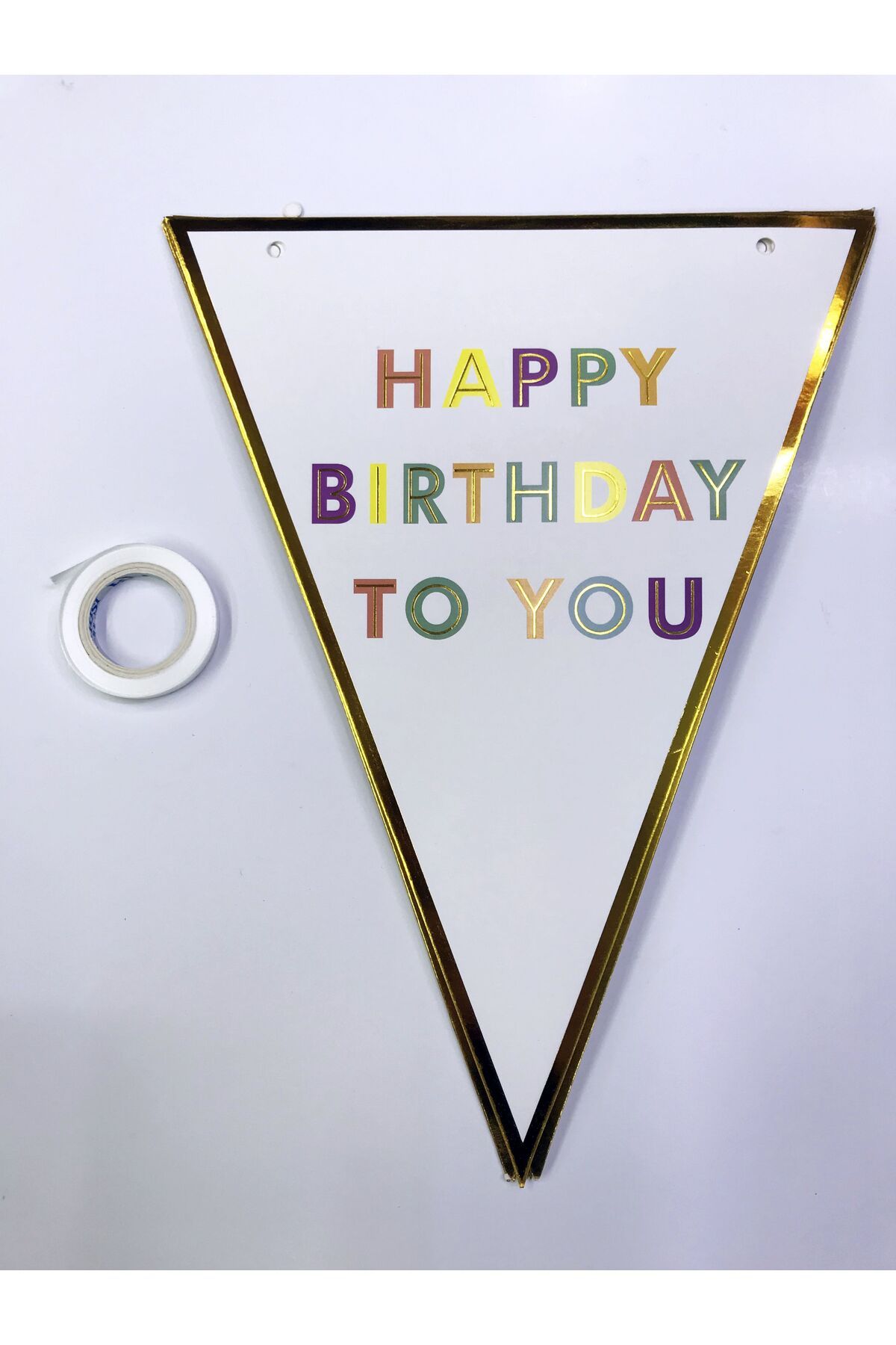 feifei Happy Birthday To You Flama Bayrak Süs