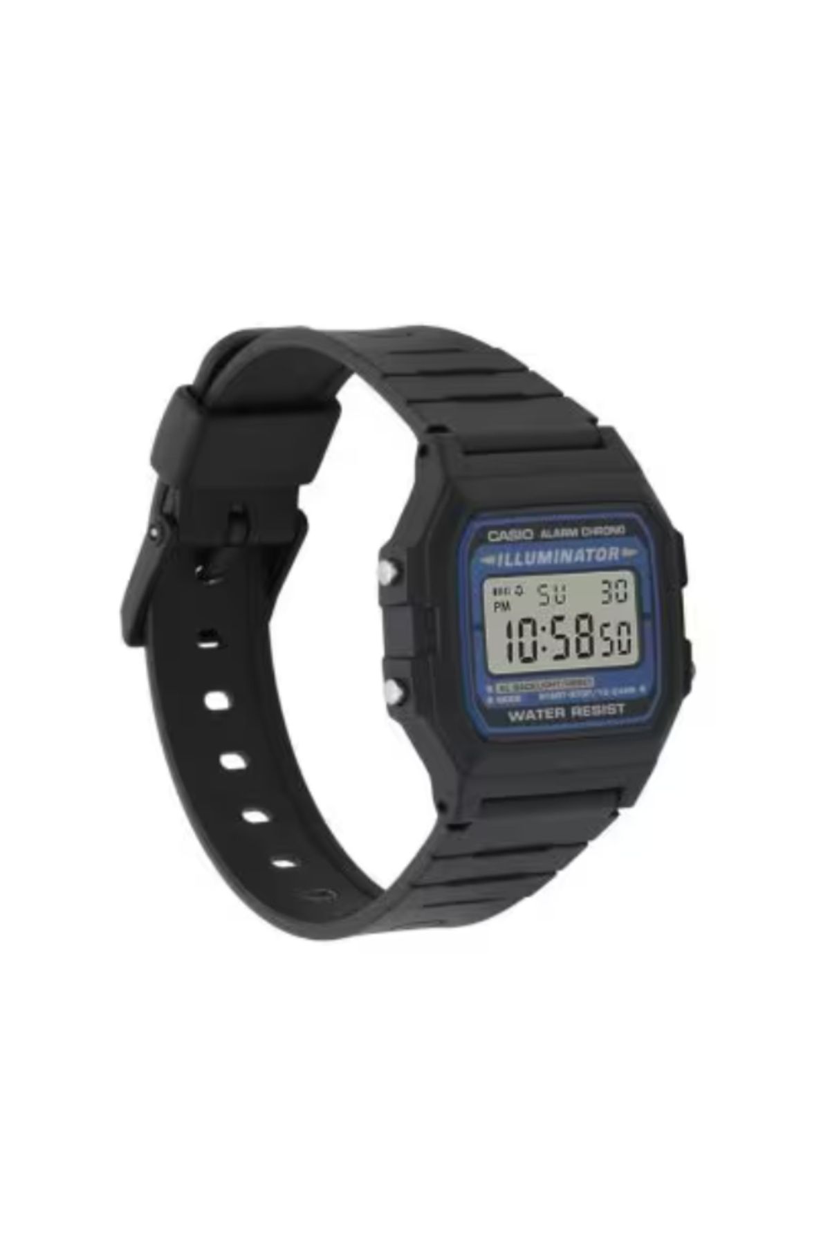 Casio-CASIO Men's Digital Grey Dial Watch - F-105W-1A 2