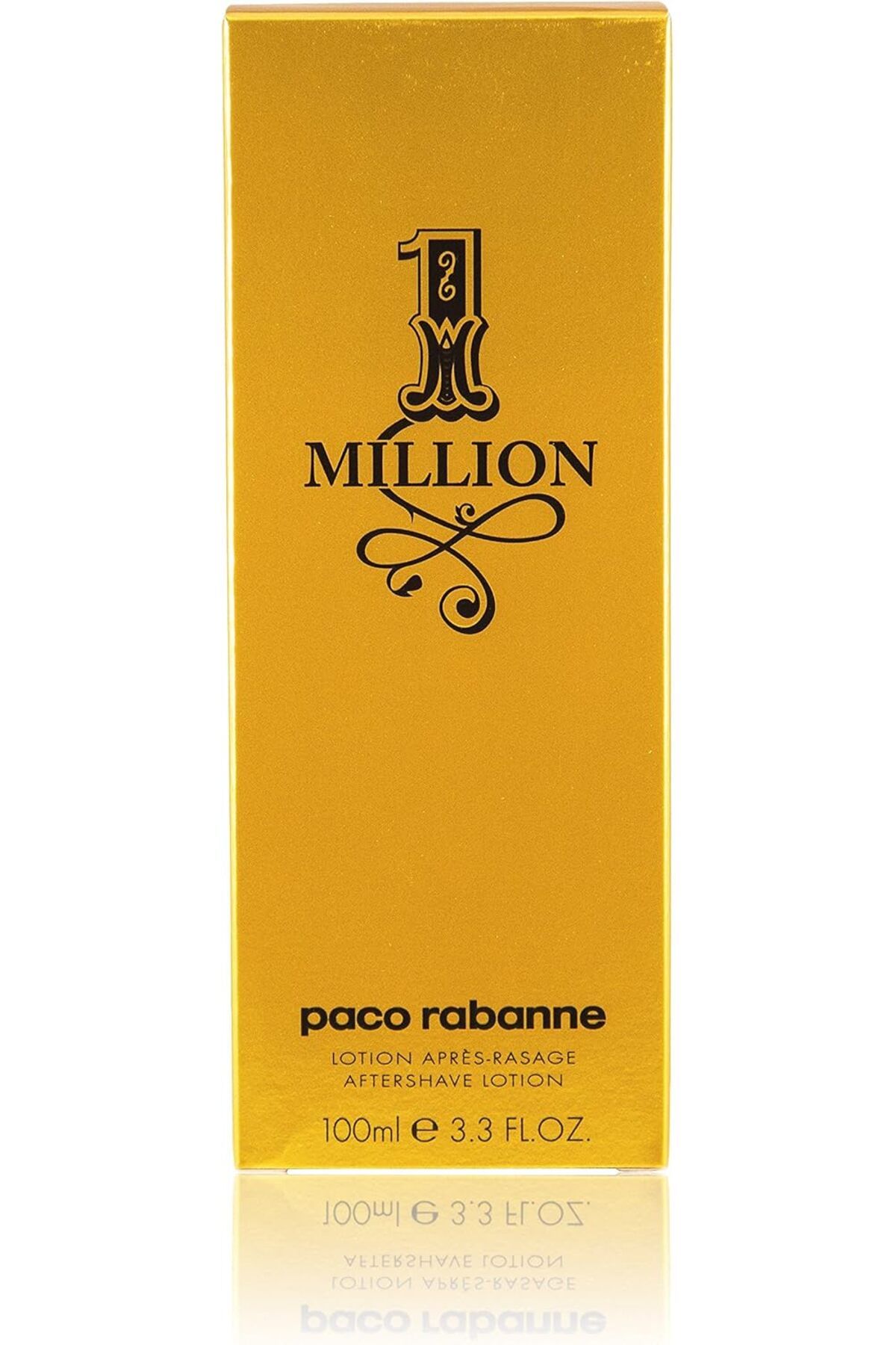 Paco Rabanne-1 MILLION Paco Rabanne After Shave Lotion for Men, 3.3 oz 3