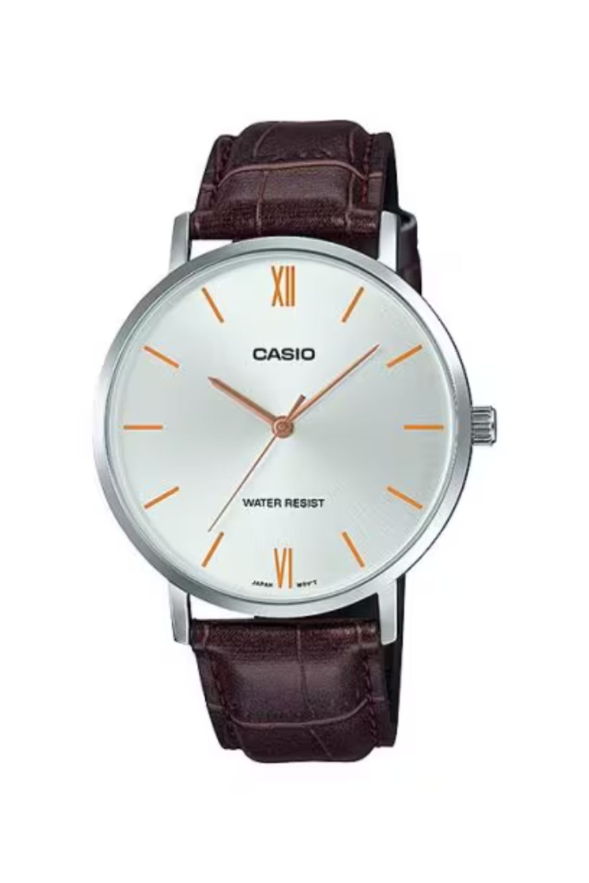 Casio-CASIO Men's Analog White Dial Watch - MTP-VT01L-7B2UDF 1