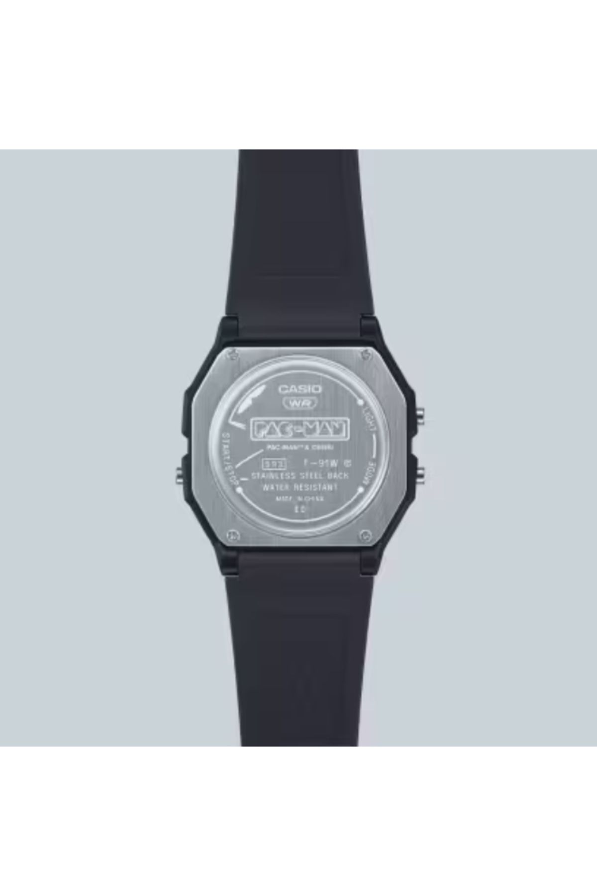 Casio-CASIO Men's Digital Grey Dial Watch - F-91WPC-1ADR 5