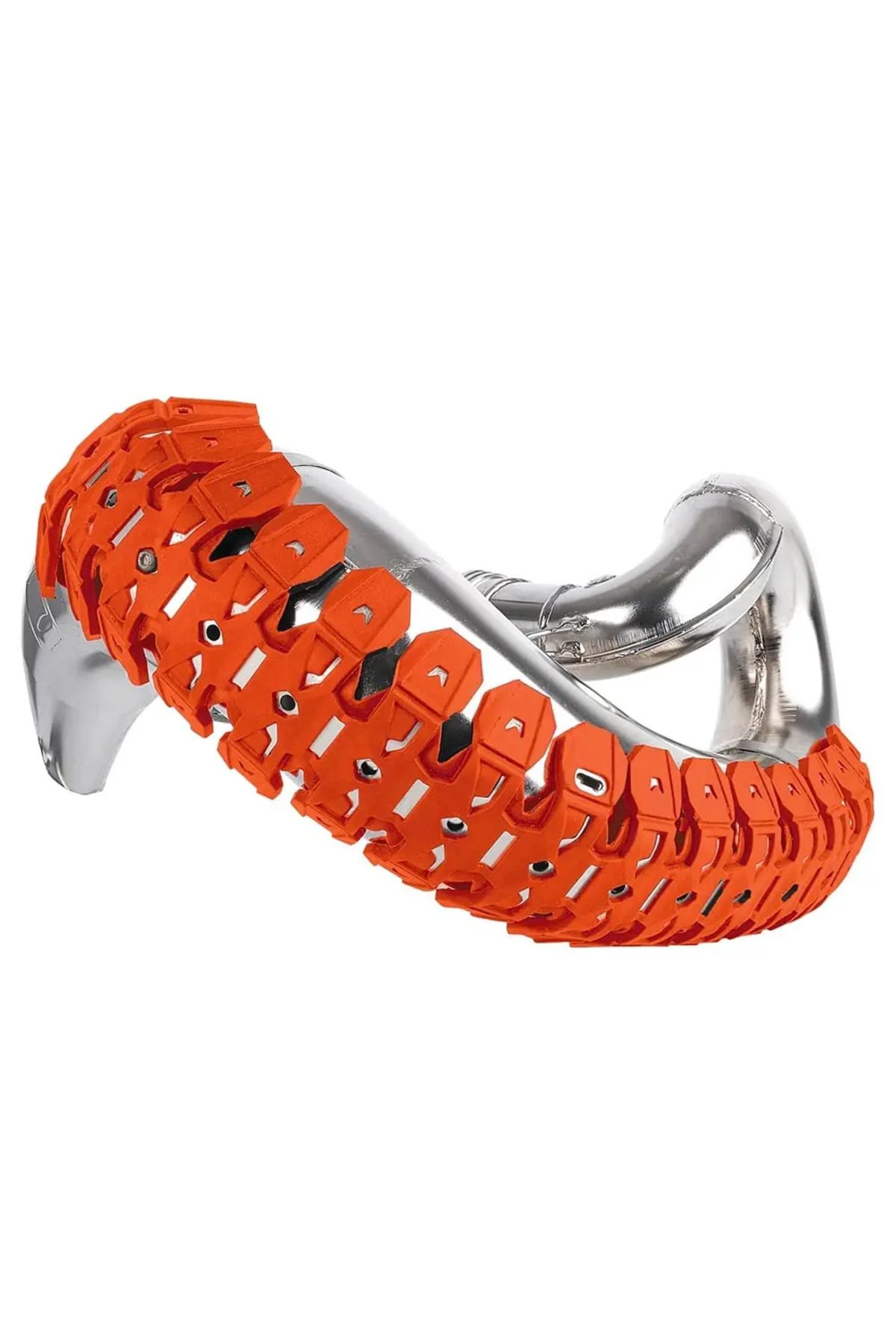 max performance Salyangoz Egzoz Koruma - Turuncu (Universal 2T 250/300 EnduroMX Offroad uyumlu)