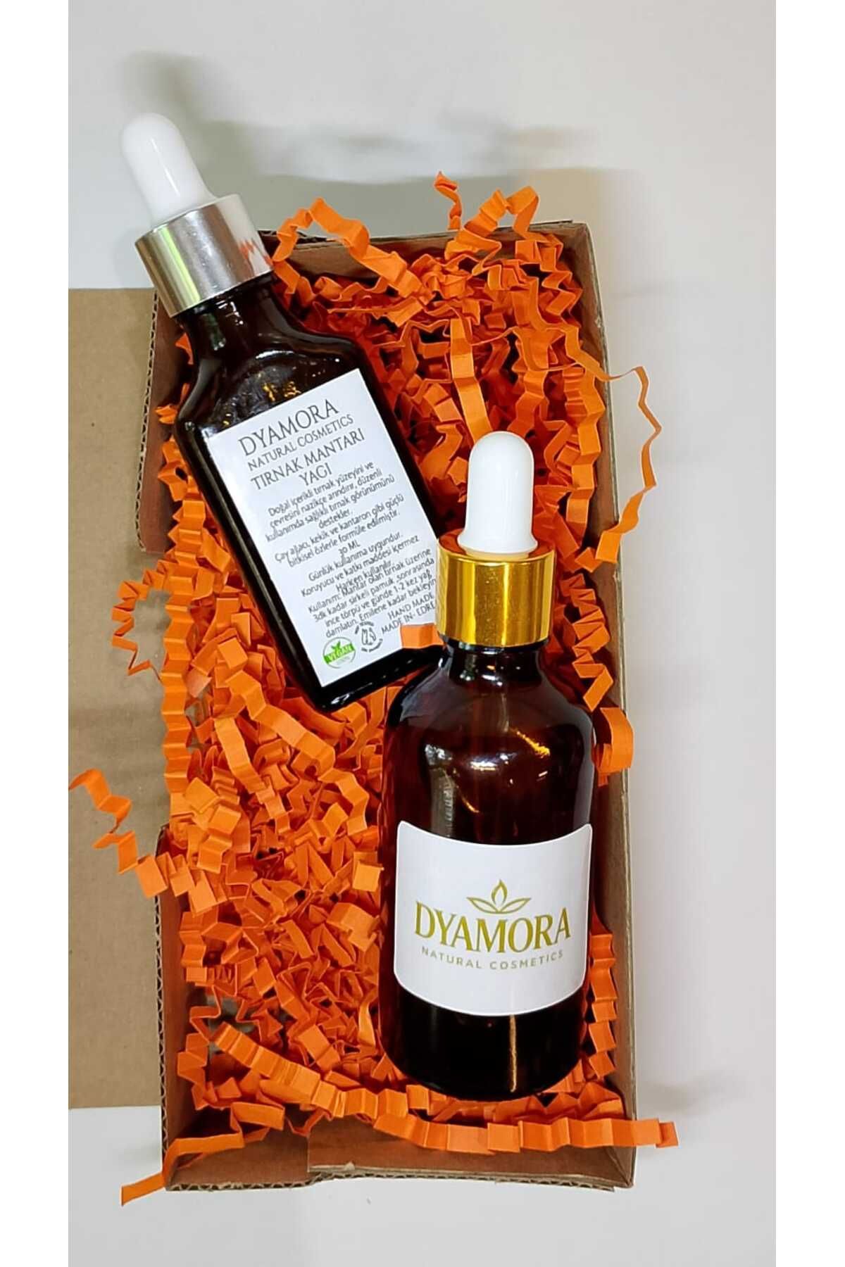 Dyamora Natural Cosmetıcs Bitkisel Tırnak Bakım Seti ( Mantar Karşıtı)