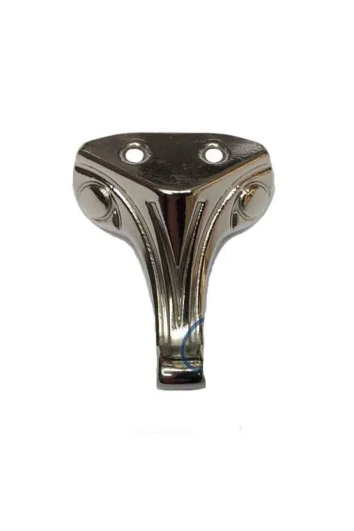 Yuba Avm Moda Ahşap Sandık Ayağı, Kutu Ayak 3,5 Cm - Nikel, 50 Adet