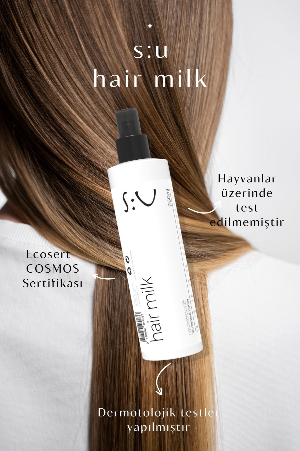 Body Care Hair Milk Saç Bakım Sütü — 9120092044063 — تصویر 4 از 5