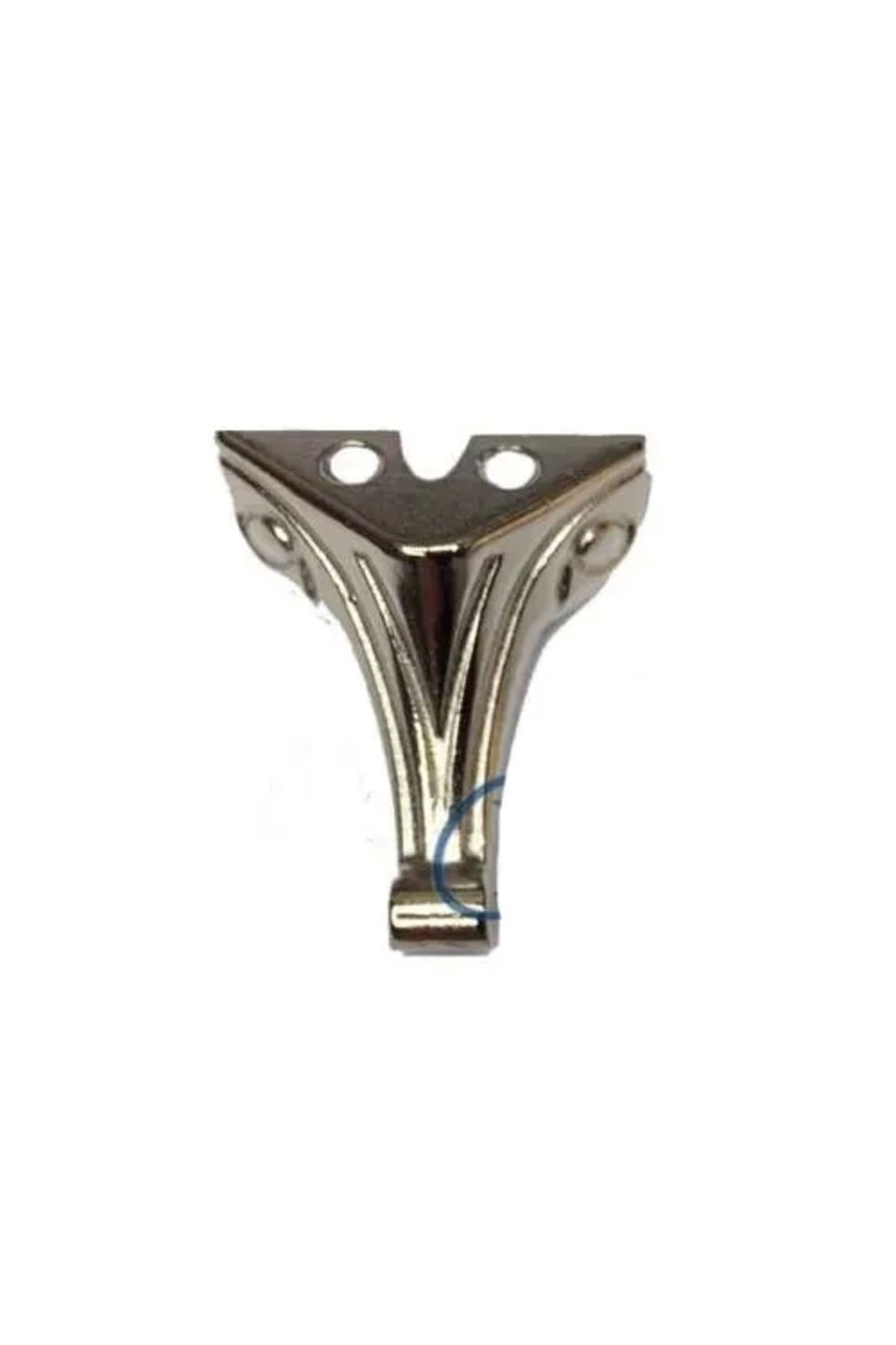 Yuba Avm Moda Ahşap Sandık Ayağı, Kutu Ayak 2,5 Cm - Nikel, 100 Adet