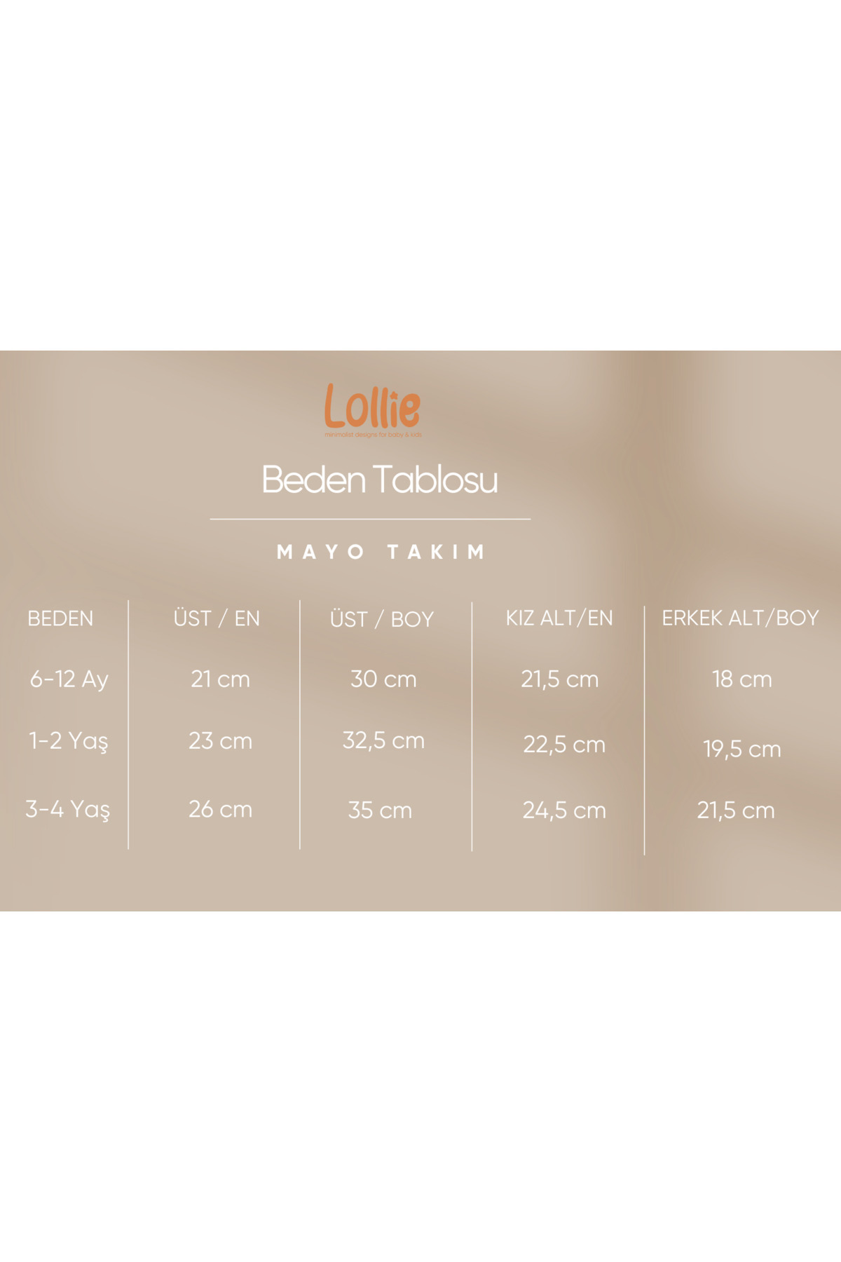 Lollie Baby&Kids UV Korumalı Mayo Bebek & Çocuk - Pink Beach fotoğrafı 2 (önizleme)