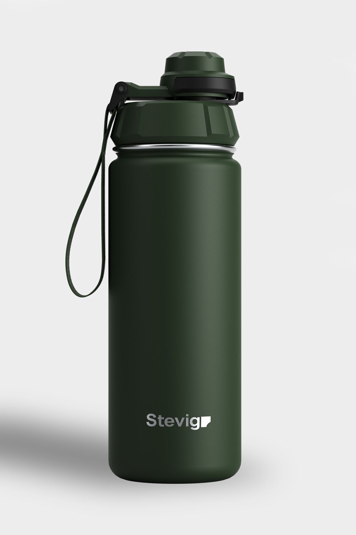 MuratogluHome 1 Hand Leak-proof Sızdırmaz Çelik Termos 500 ml Green St-208 stevig