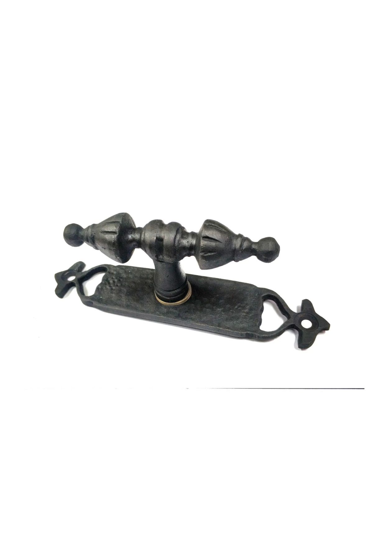 Vemora Antika Tarz Dekoratif Pirinç Burma Pencere Kolu - 152x32 Mm, Oksit