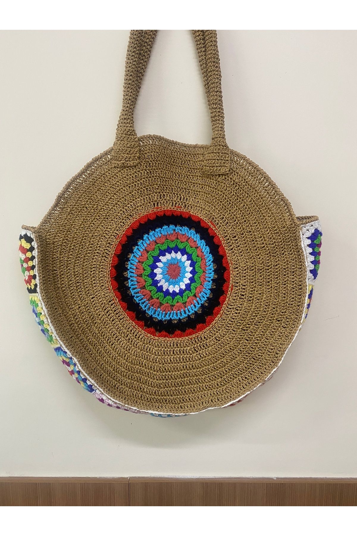 MODA Kağıt İp Örgü Çanta