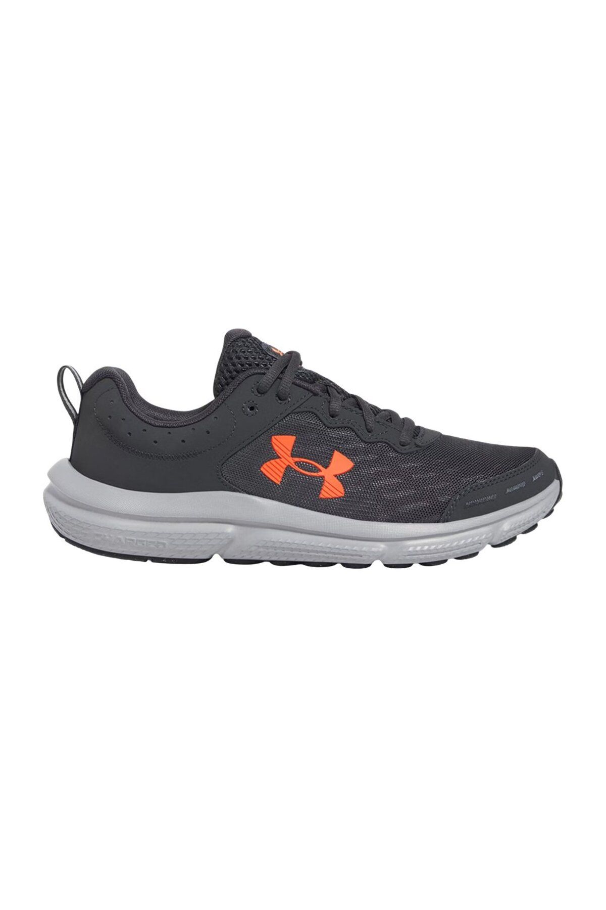 Under Armour Charged Assert 10 Ayakkabı Gri Turuncu