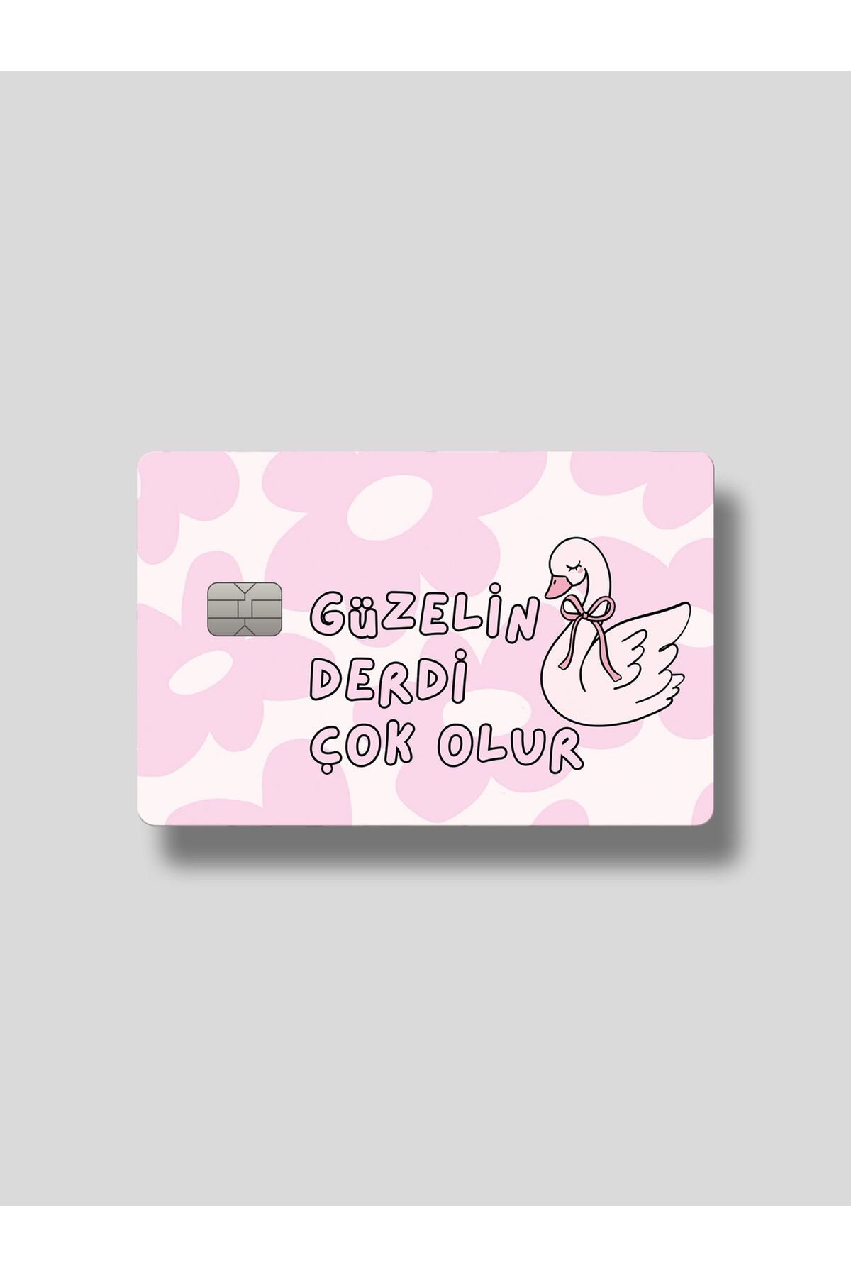 Planet Butik Güzelin Derdi Kart Kaplama Sticker