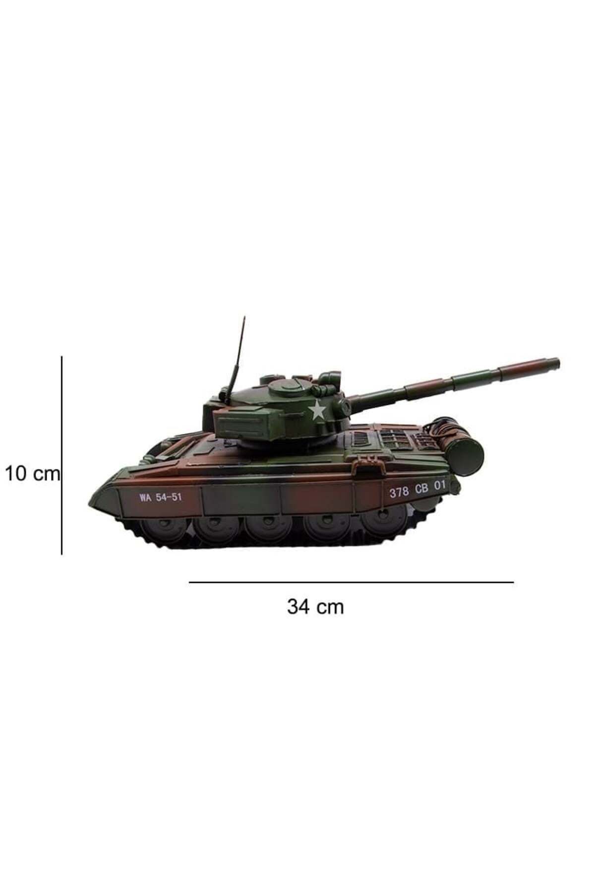 Otantik Çarşı Dekoratif Metal Tank C1600