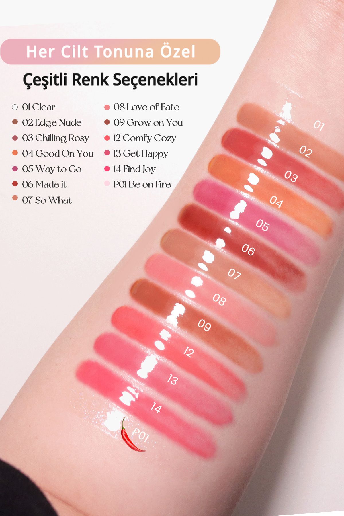 PERIPERA-Full and Shiny Appearance Lip Gloss for Glossy Offering Lips - 14 Find Joy 4