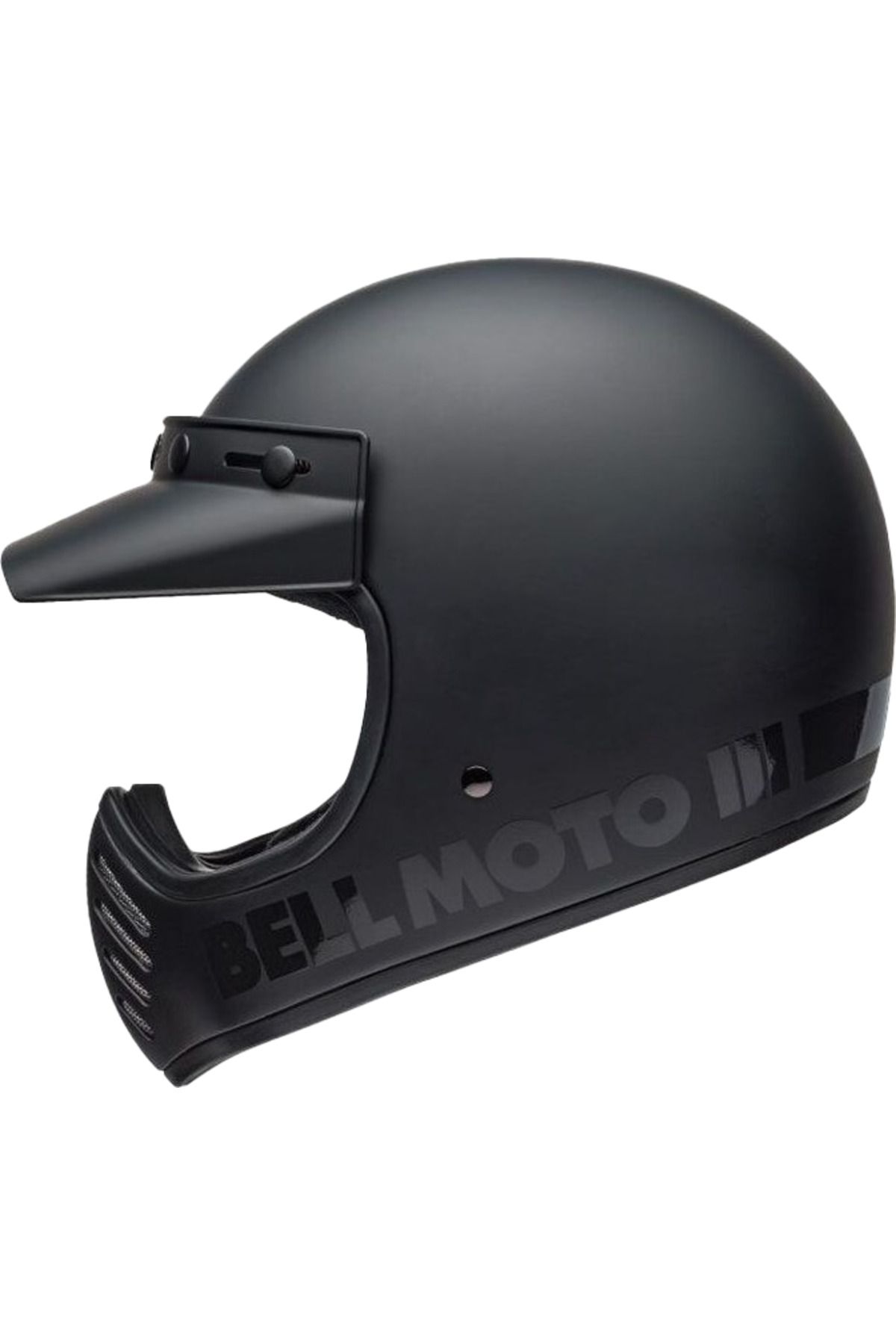 Bell MOTO-3 CLASSIC BLACK MOTOSİKLET KASKI