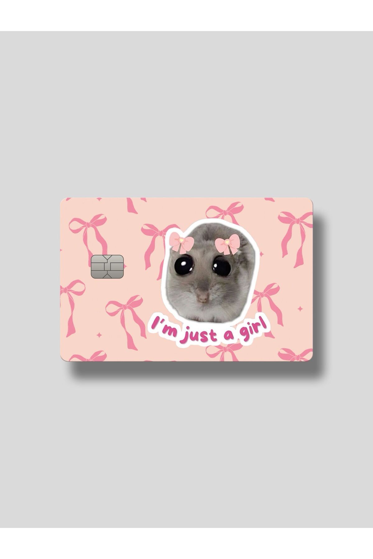 Planet Butik Just a Girl Kart Kaplama Sticker
