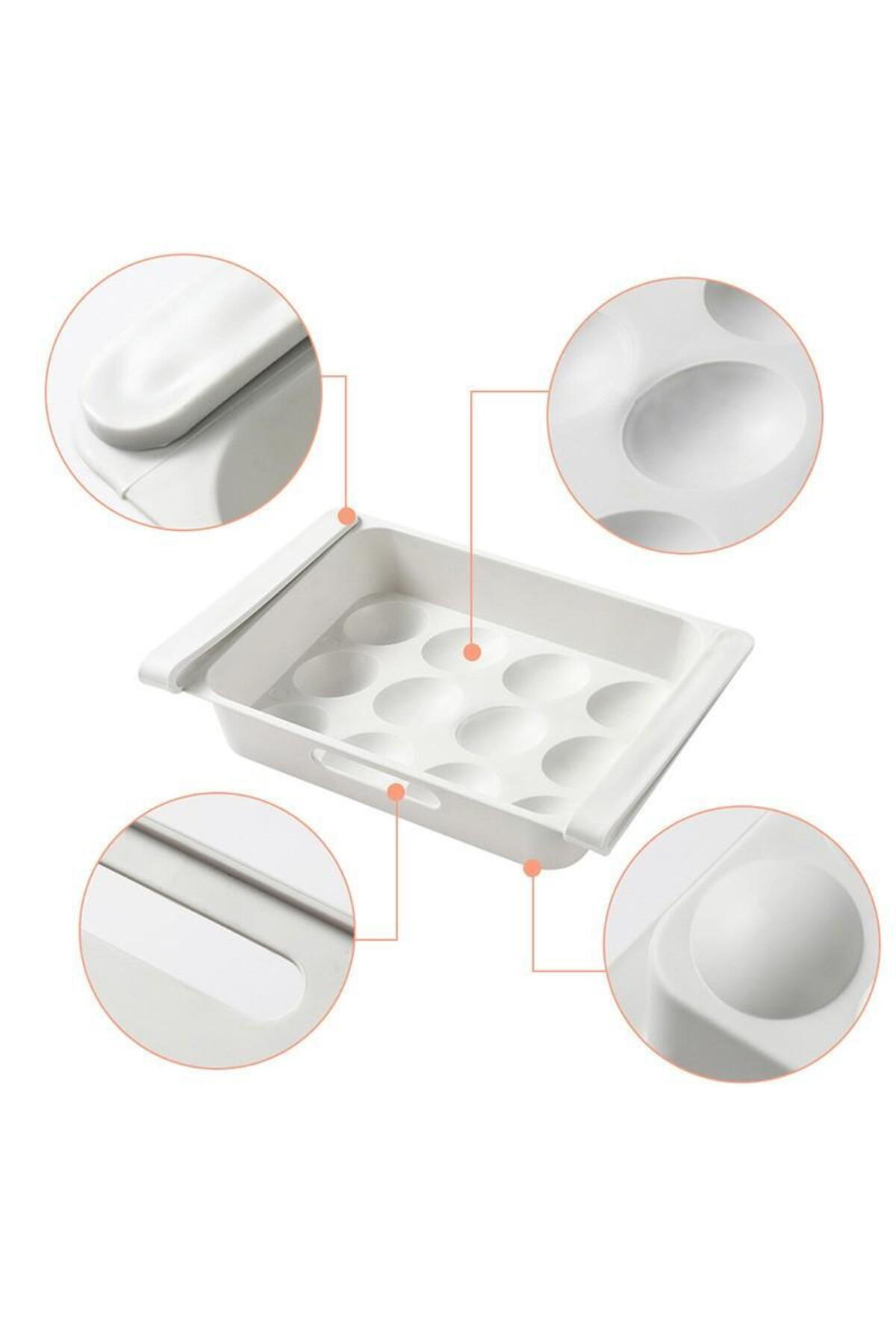 SMARTECH-Organizer Box for 12 Eggs, Shelf Attachment System 7