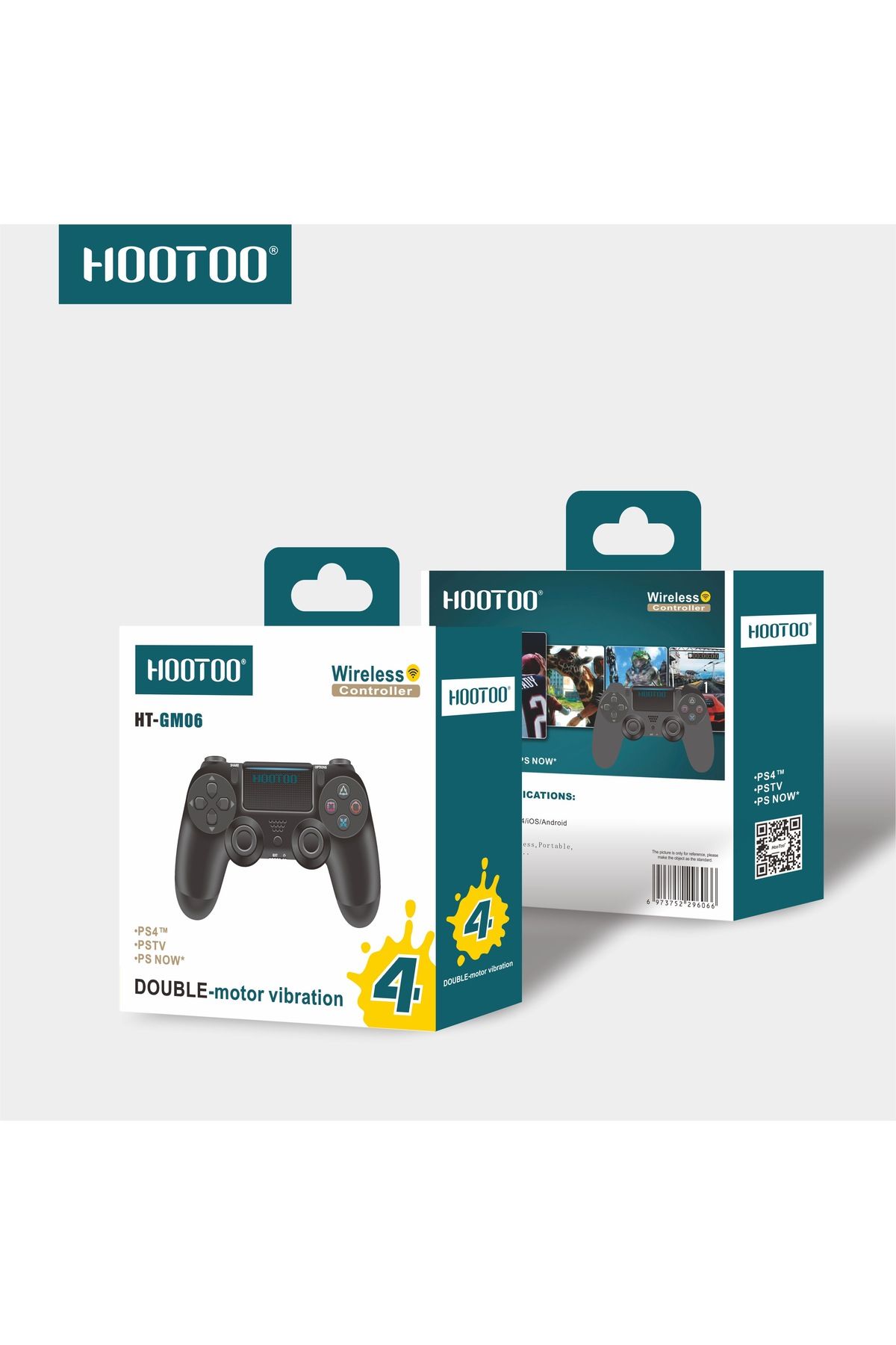 MOOGMAX-HOTO PlayStation 4 Controller - Wireless with Built-in Battery, Microphone, and Headphone Jack, Compatible with Phones via Bluetooth 8
