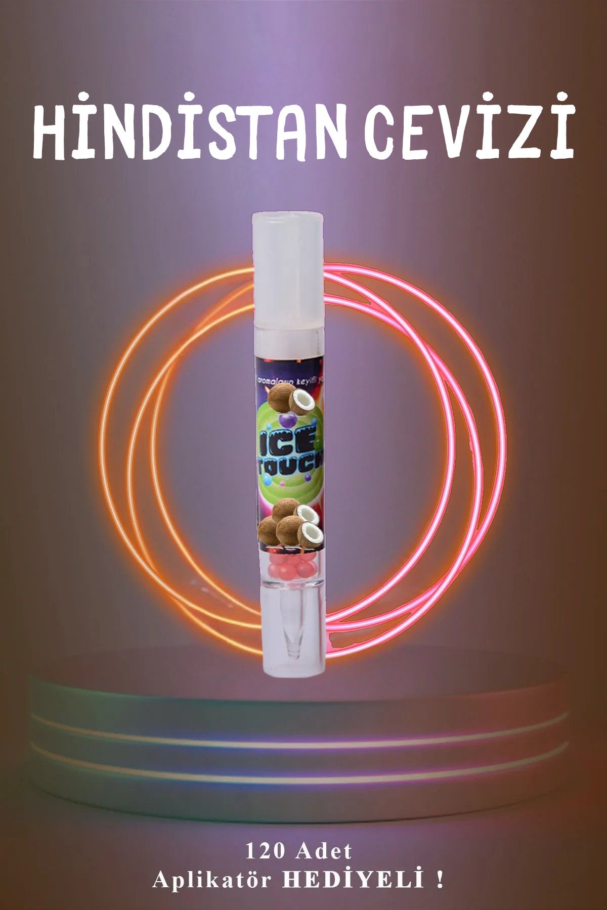 ice touch Mentol Topu Hindistan Cevizi Aromalı 120 Adet + Aplikatör Hediyeli