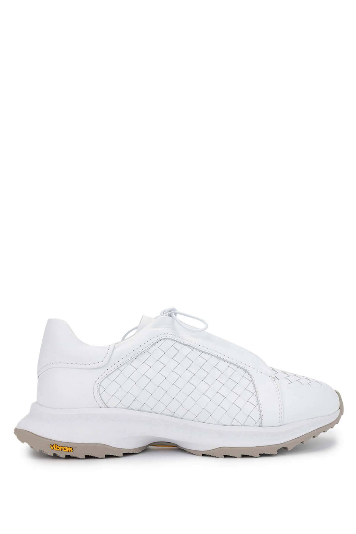 Tamer Tanca Erkek Hakiki Deri Beyaz Sneakers & Spor Ayakkabı