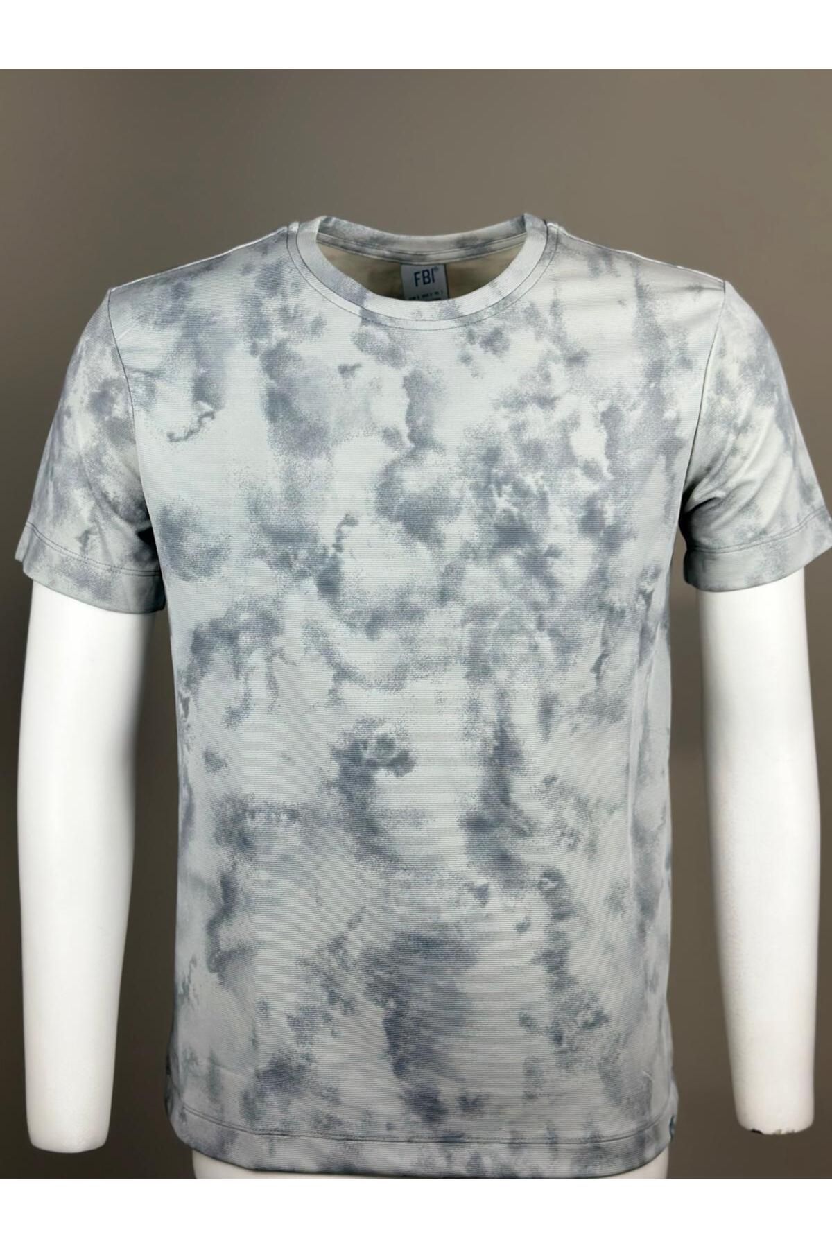 FBI T-shirt Bisiklet Yaka 95233