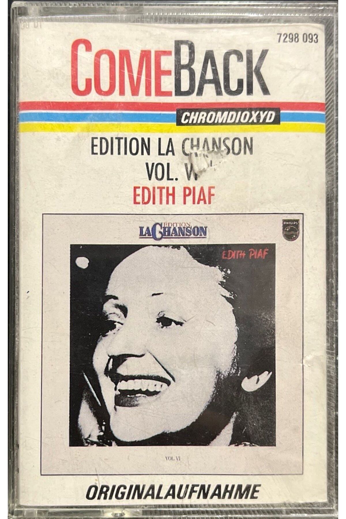 Plak İstasyonu (Plak Değildir Kasettir) Edith Piaf Come Back Kaset