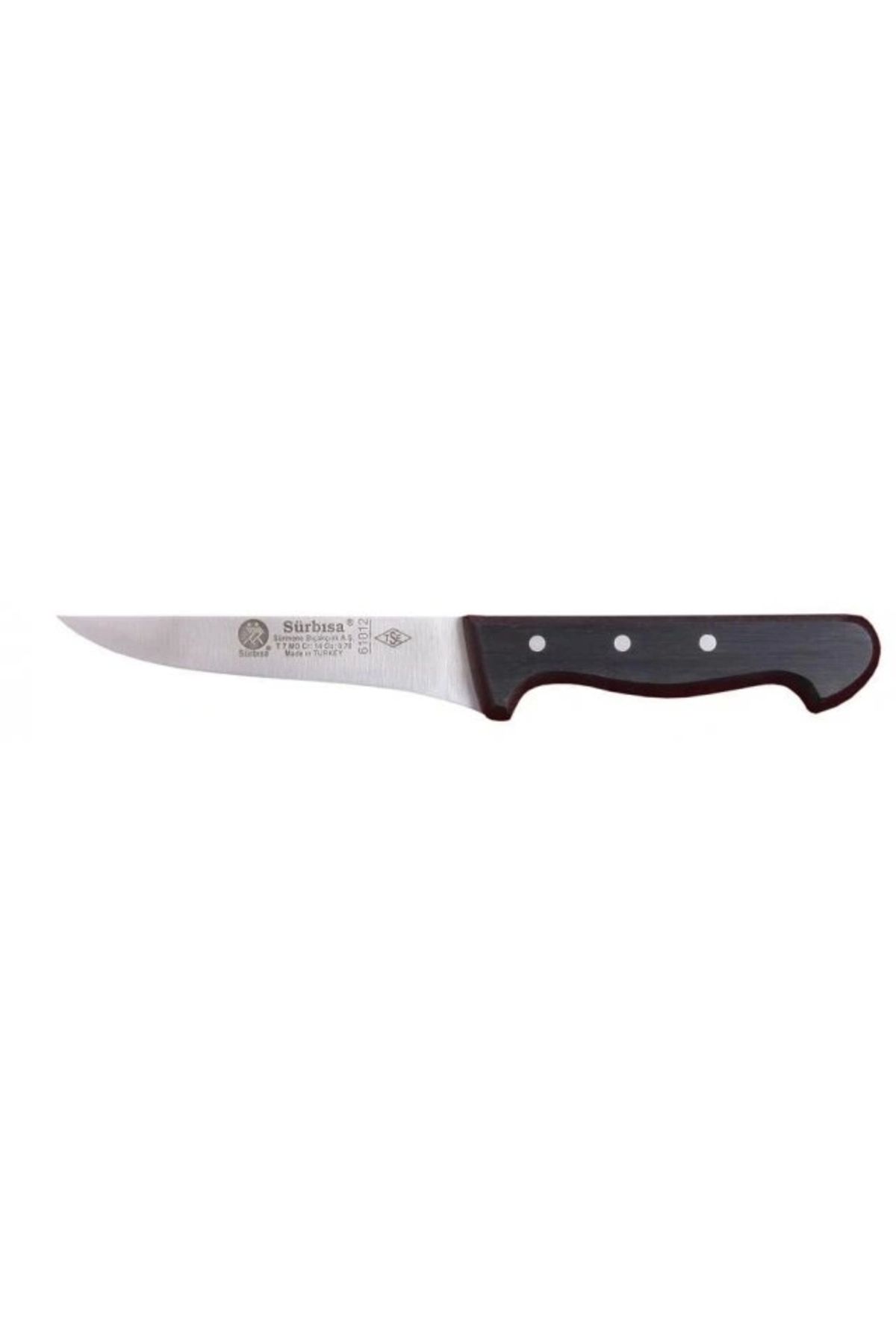 OurStyles 61012 - Sürmene Kasap Kemik Sıyırma Bıçağı 14 cm