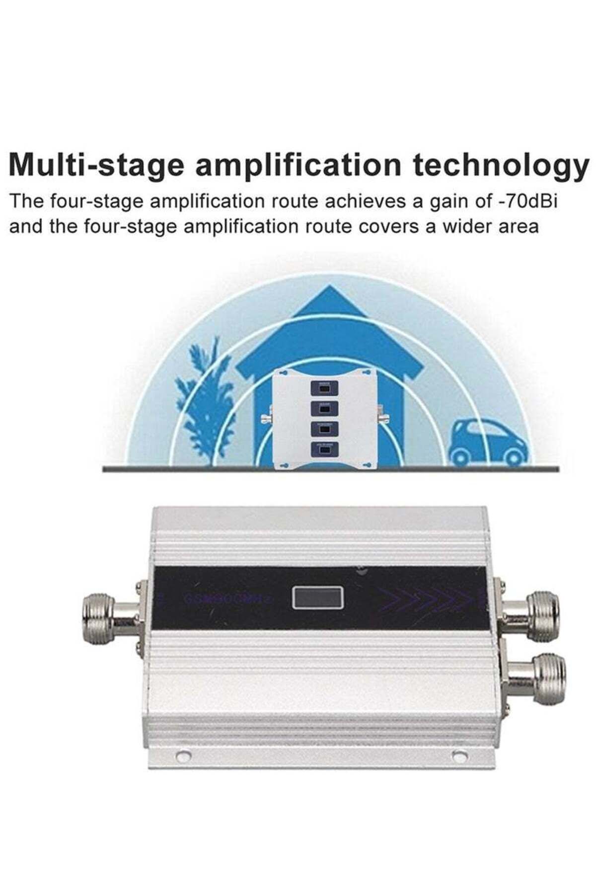 fulina-Dual Band Mobile Phone Amplifier,with outdoor Antenna,Up to 200 Feet,for Voice and Data Improvement 5