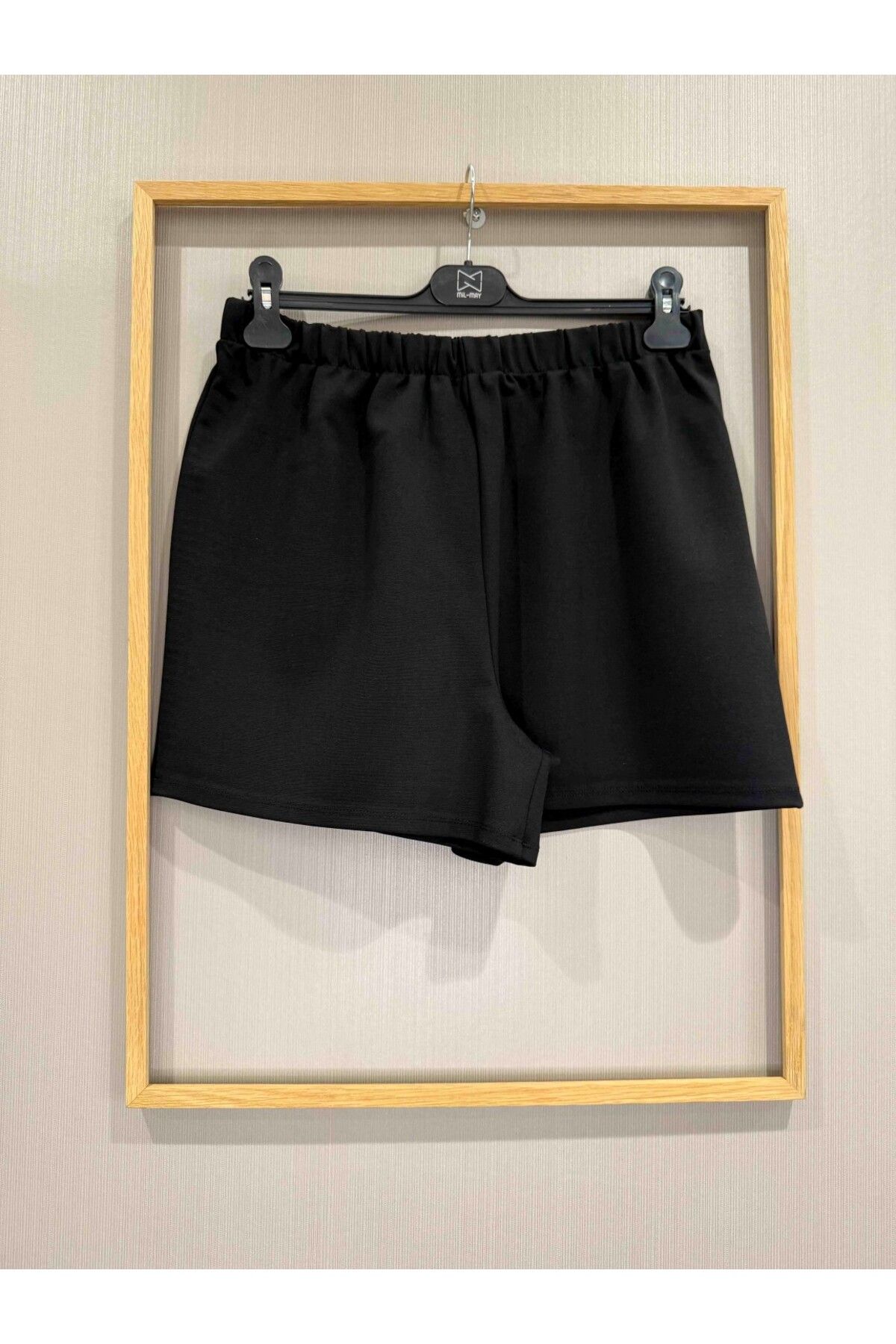 MODA Beli lastikli şort