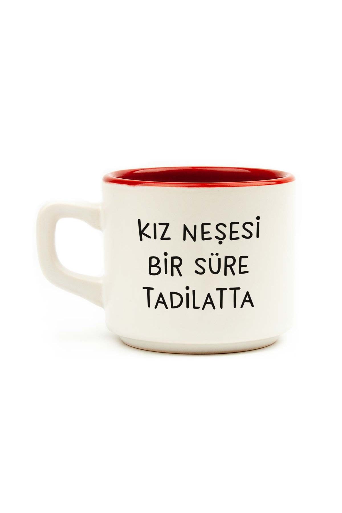 PALTO TASARIM Kız Neşesi Bir Süre Tadilatta! Beyaz Venüs Kupa - Hediyelik Kupa Fincan Mug