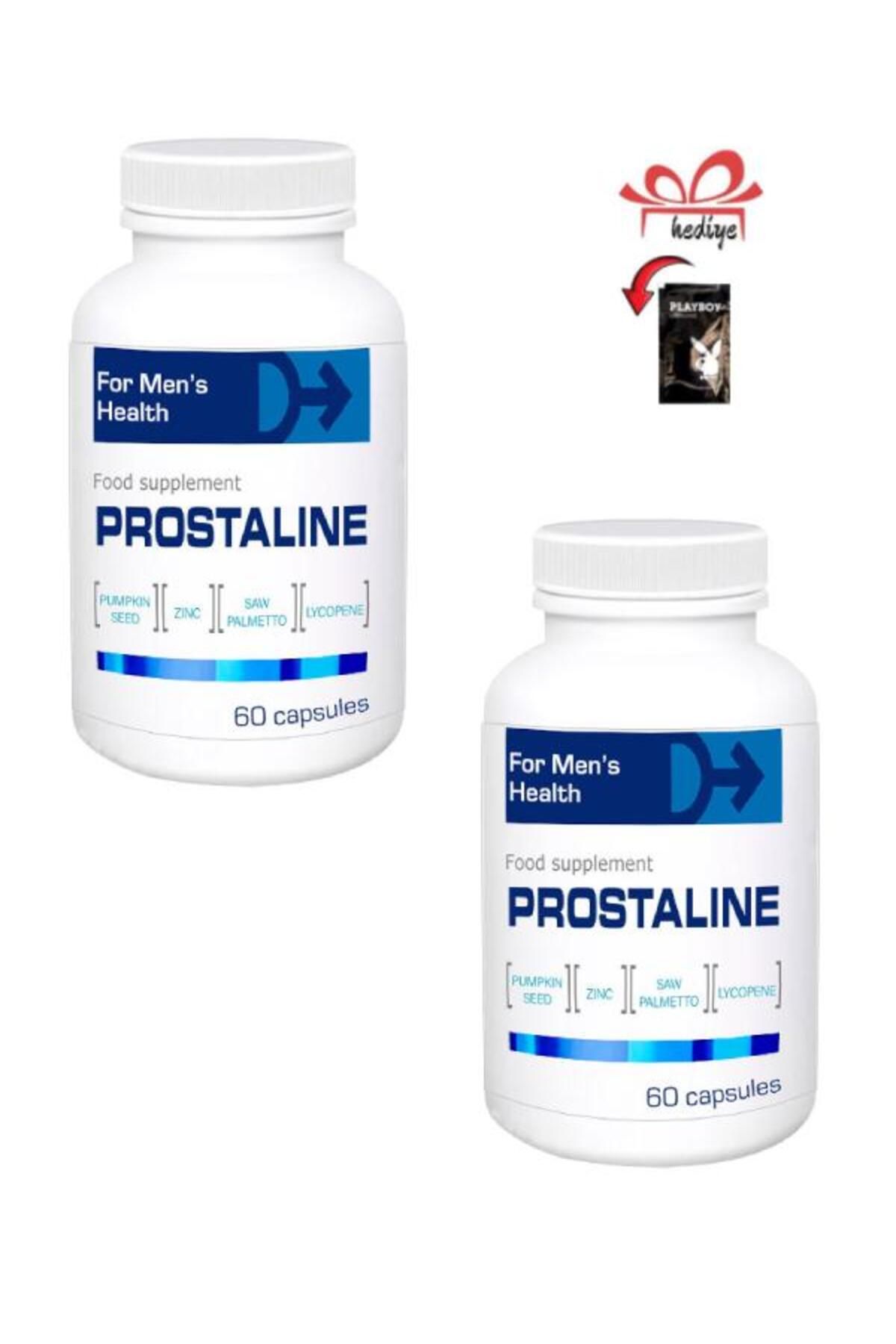 HELSOL Prostaline Pro.statla sorunu olan Erkeklere Akış Rahatlatma Desteği 60'lı x 2 adet+Jelle