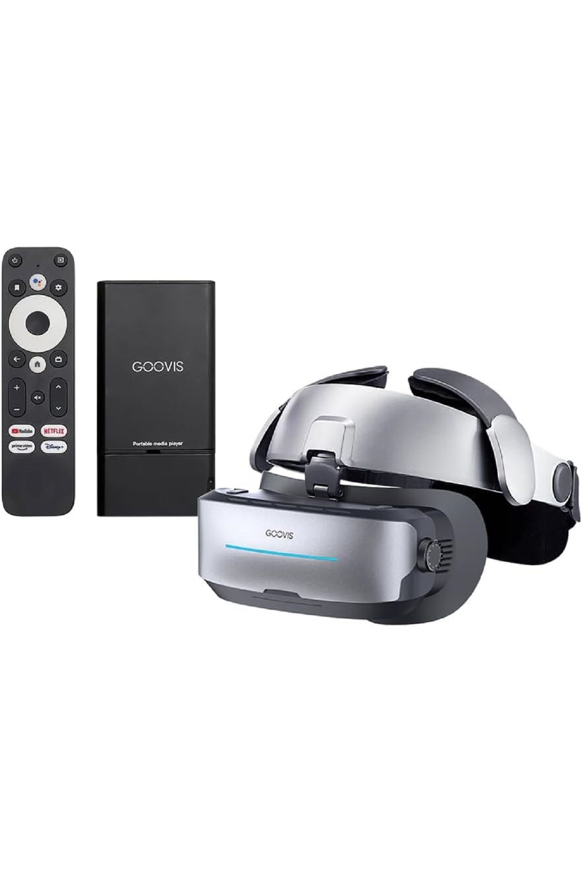 GOOVIS G3 Max 3D Sanal Gerçeklik Gözlüğü IMAX Sinema Gözlüğü Taşınabilir Multimedya Oynatıcısı Set Uyumlu