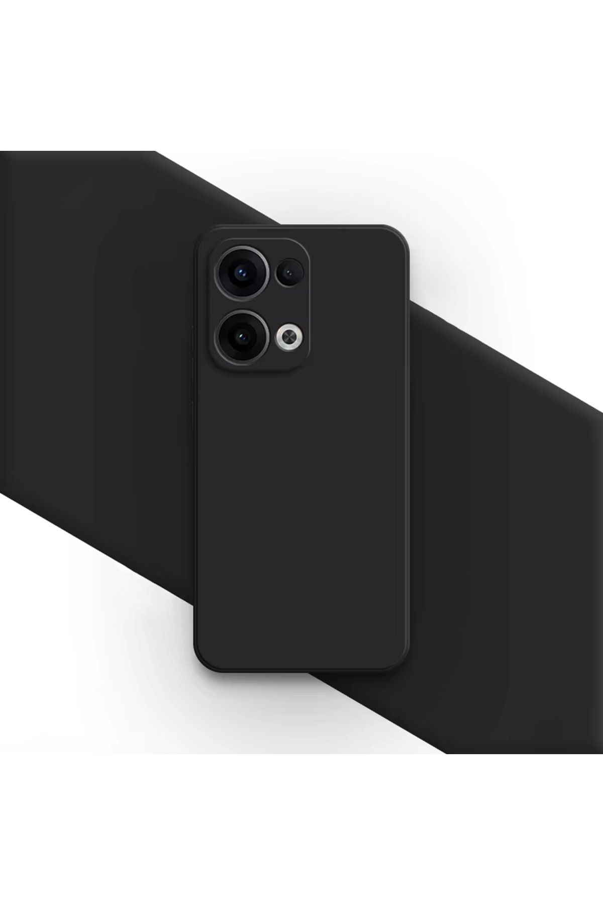 Microcase Oppo Reno 13 Pro 5G ile Uyumlu Campro Serisi Kamera Korumalı Silikon Kılıf - AL3427