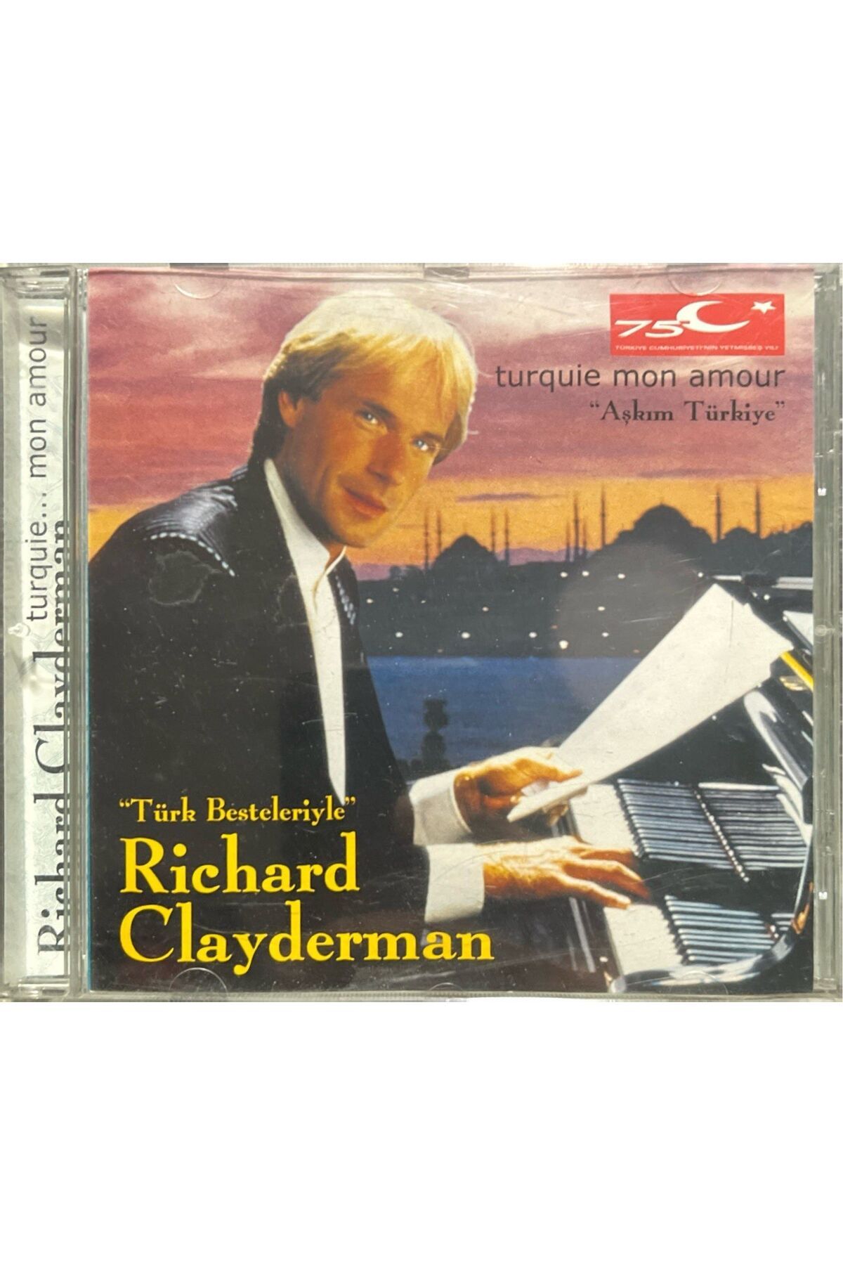 Plak İstasyonu (Plak Değildir CD dir) CD Richard Clayderman Türk Besteleriyle CD